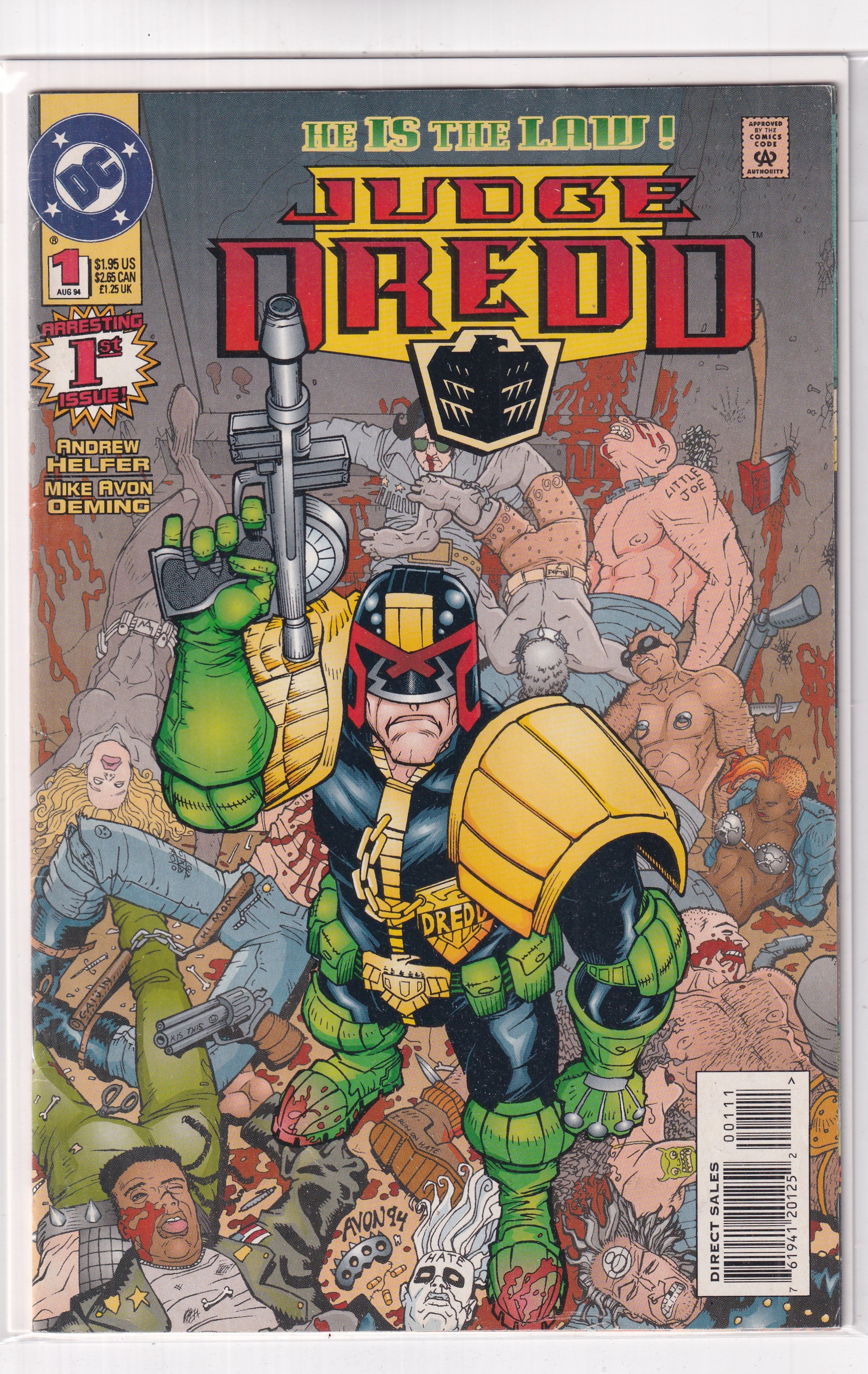 HE IS THE LAW JUDGE DREDD #1 - Slab City Comics 