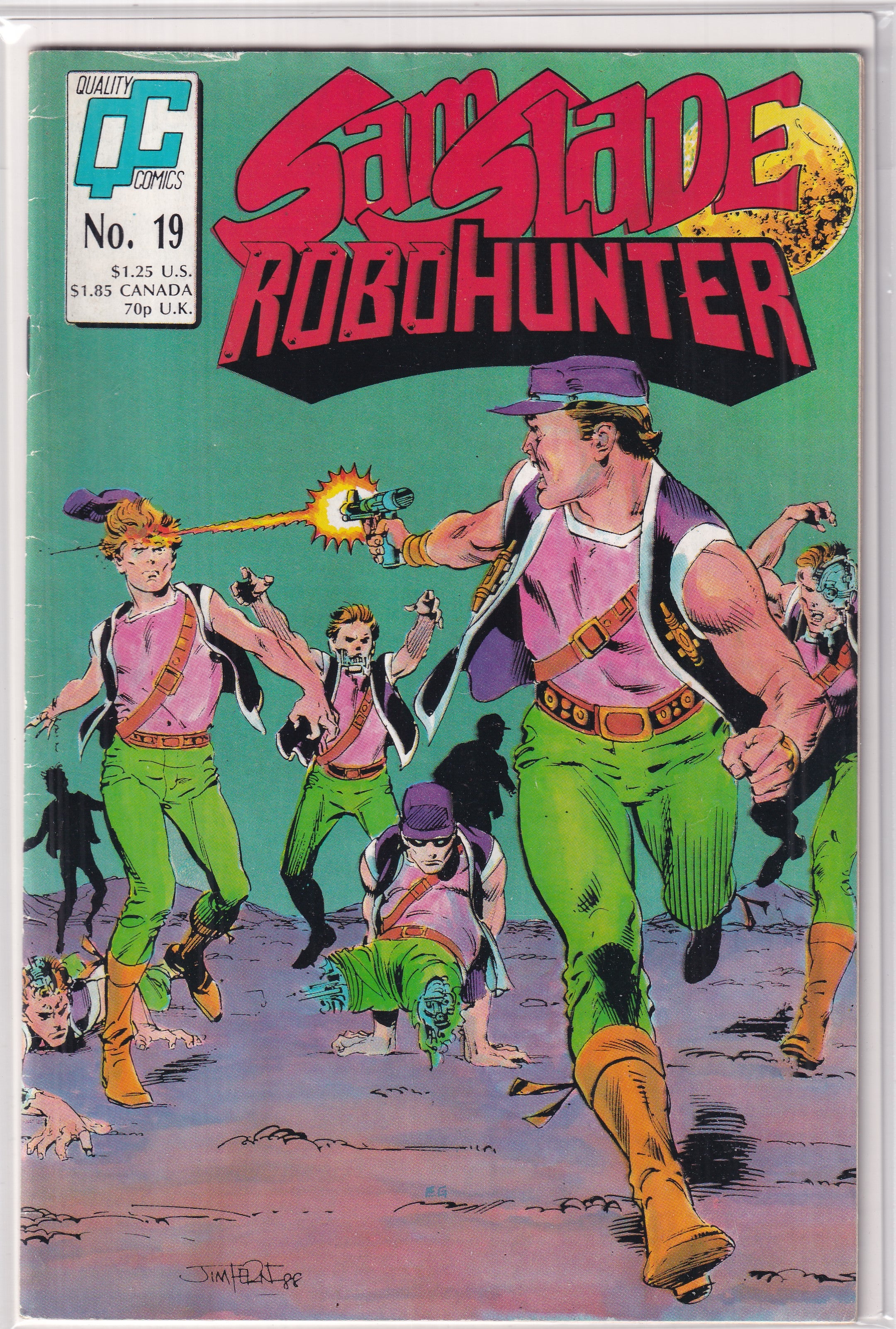 SAM SLADE ROBOHUNTER #19 - Slab City Comics 