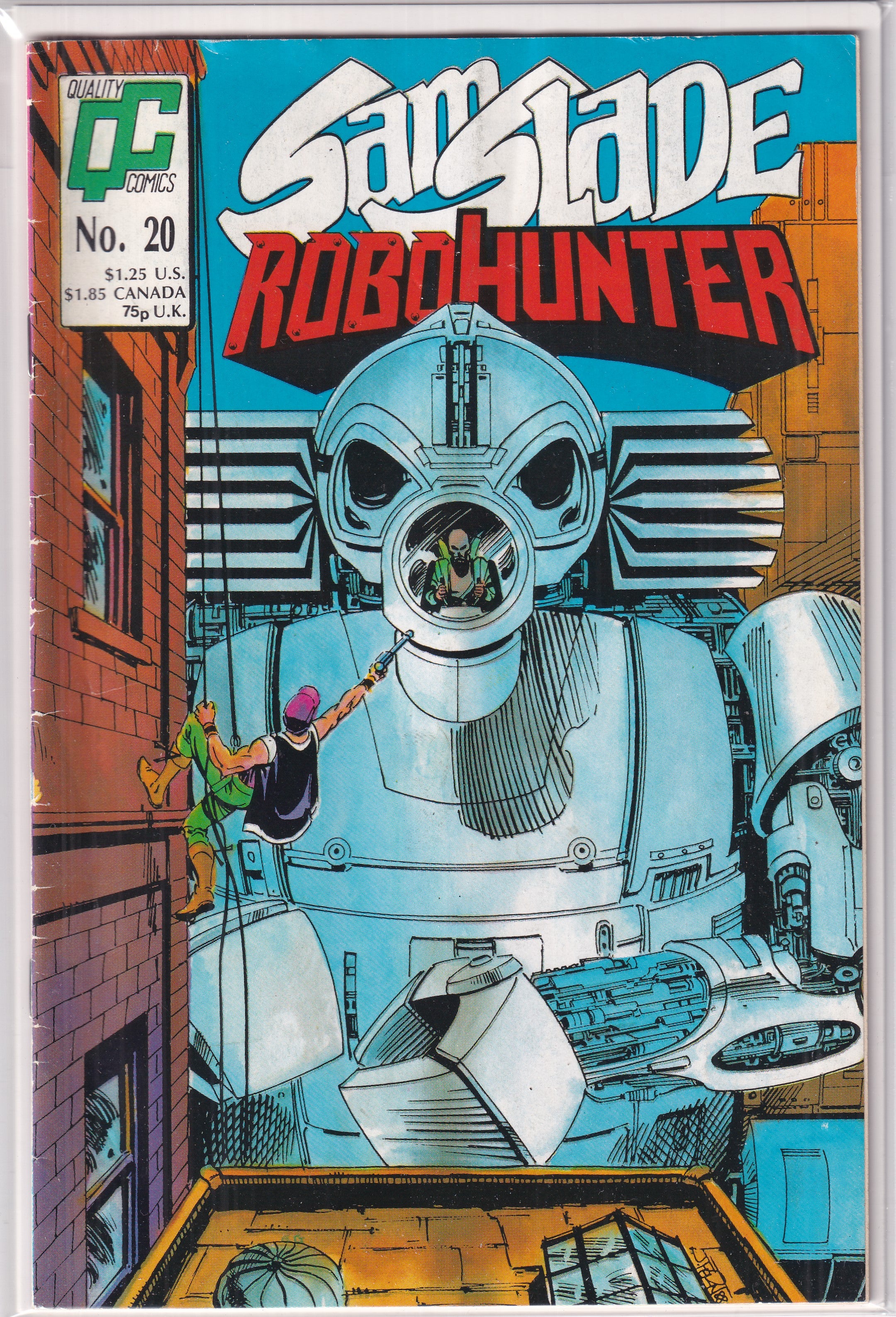 SAM SLADE ROBOHUNTER #20 - Slab City Comics 