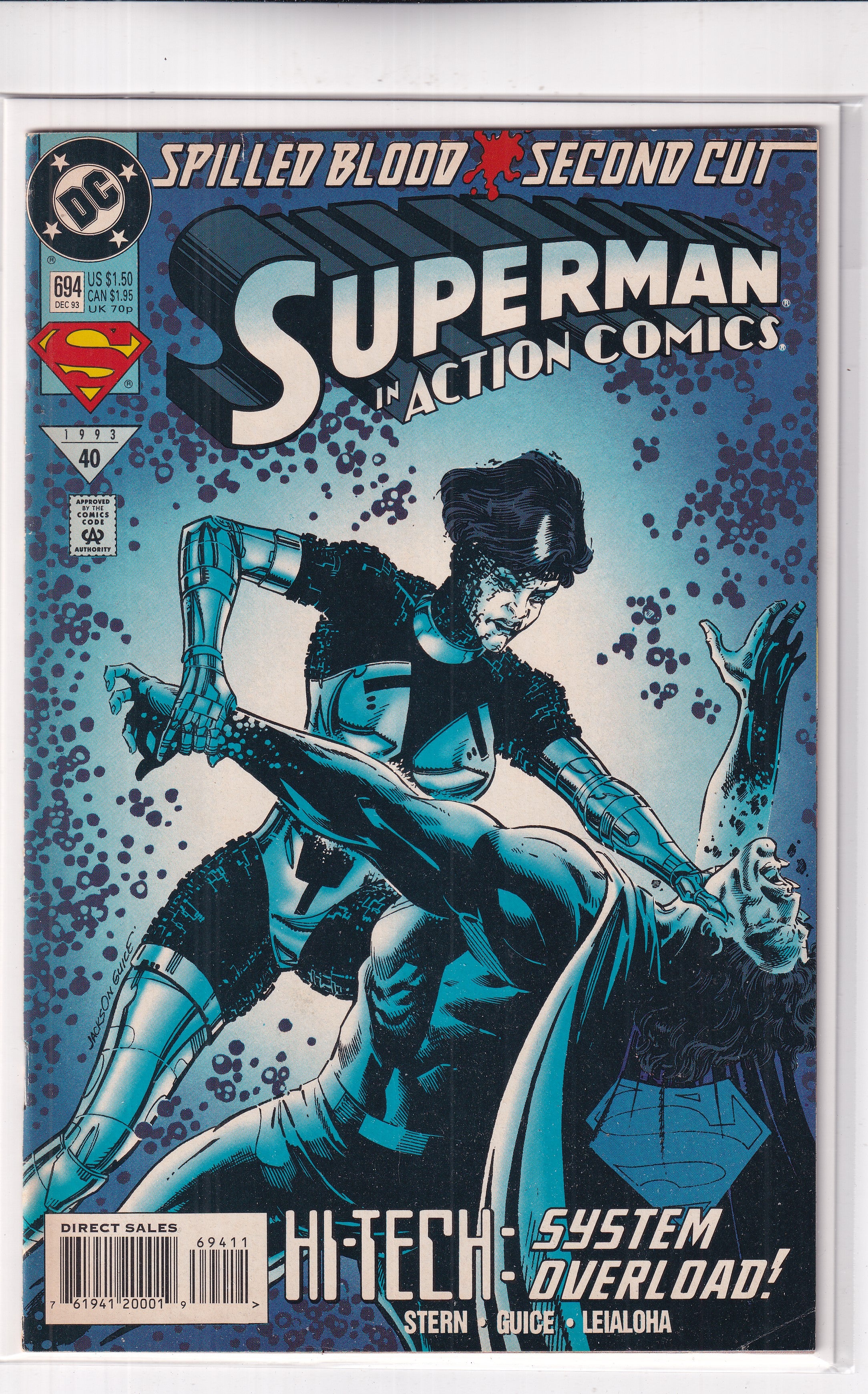 ACTION COMICS #694 - Slab City Comics 