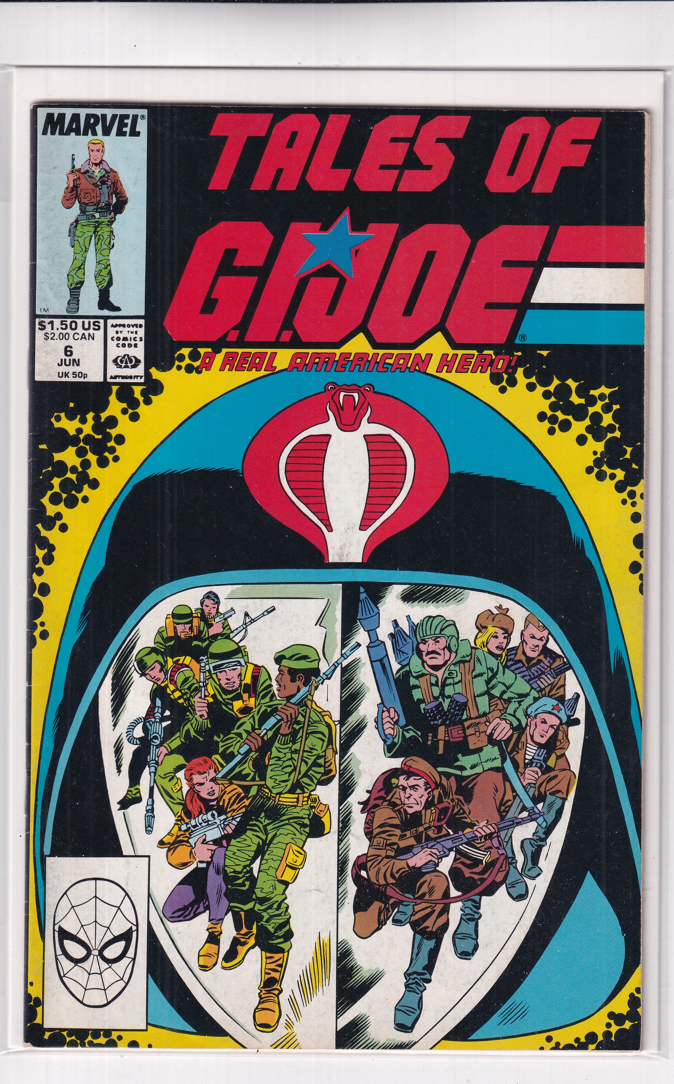 TALES OF G.I.JOE A REAL AMERICAN HERO #6 - Slab City Comics 