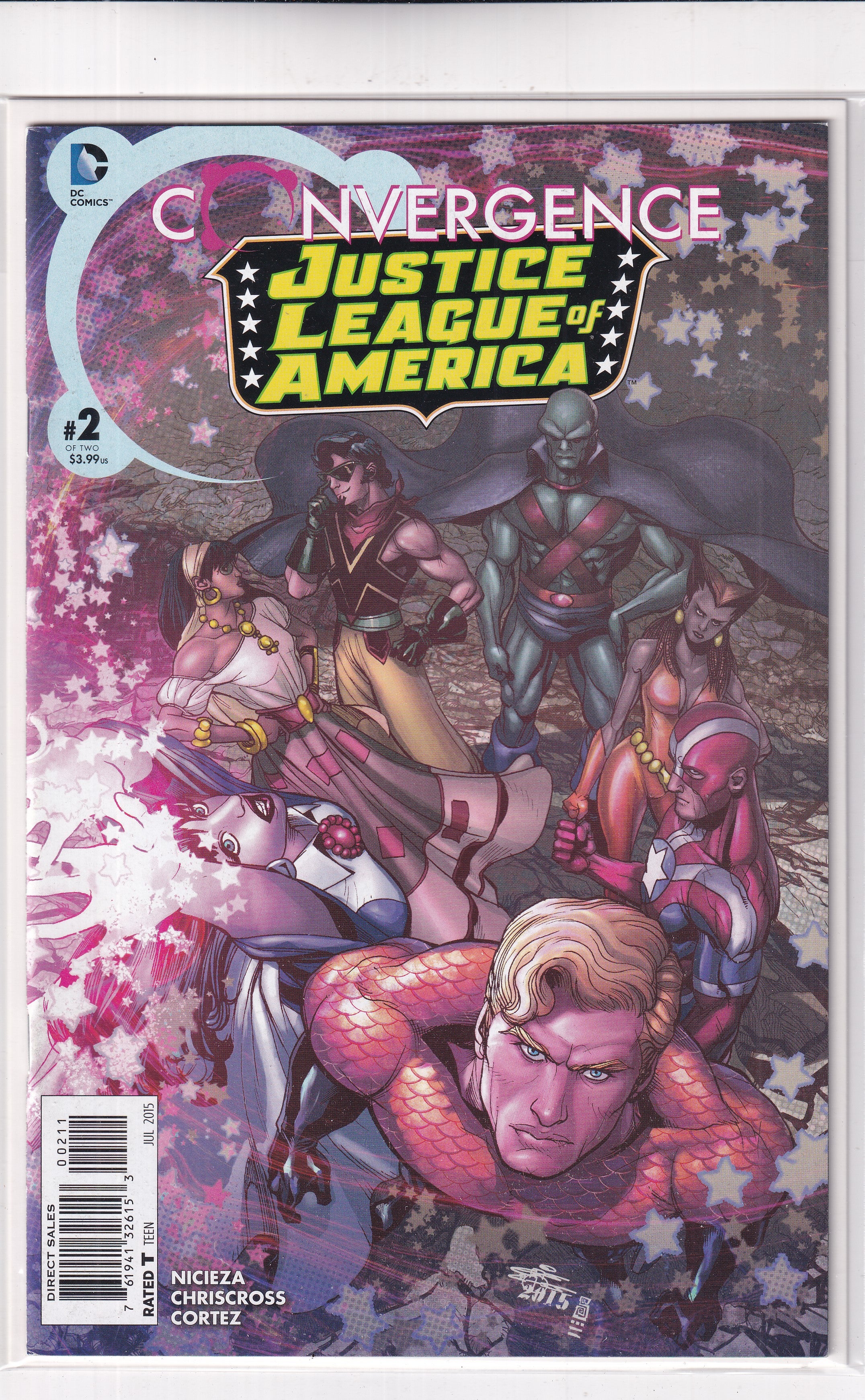 CONVERGENCE JUSTICE LEAGUE OF AMERICA #2 - Slab City Comics 