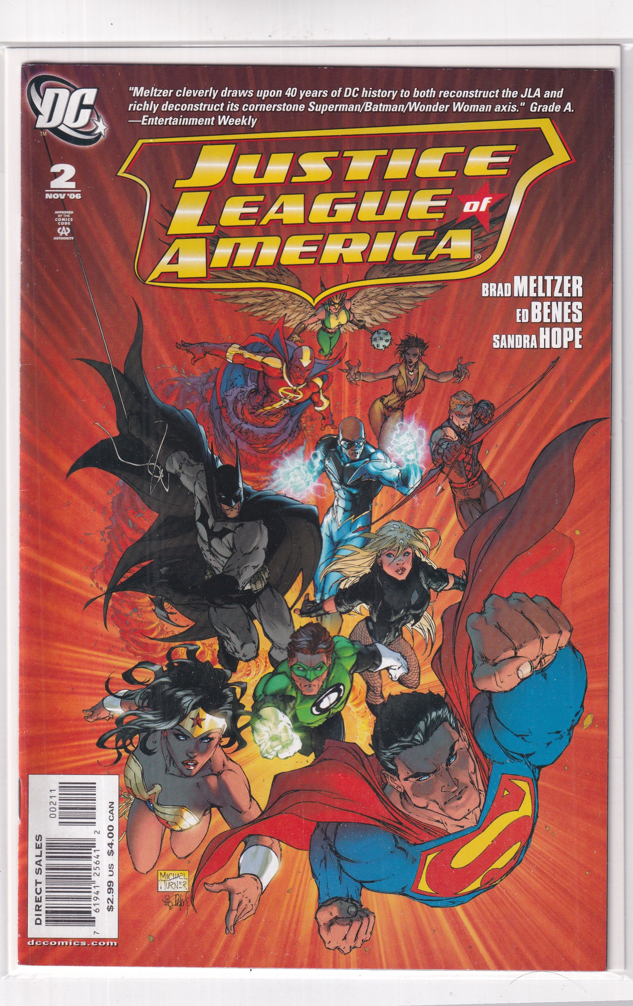 JUSTICE LEAGUE OF AMERICA #2 - Slab City Comics 