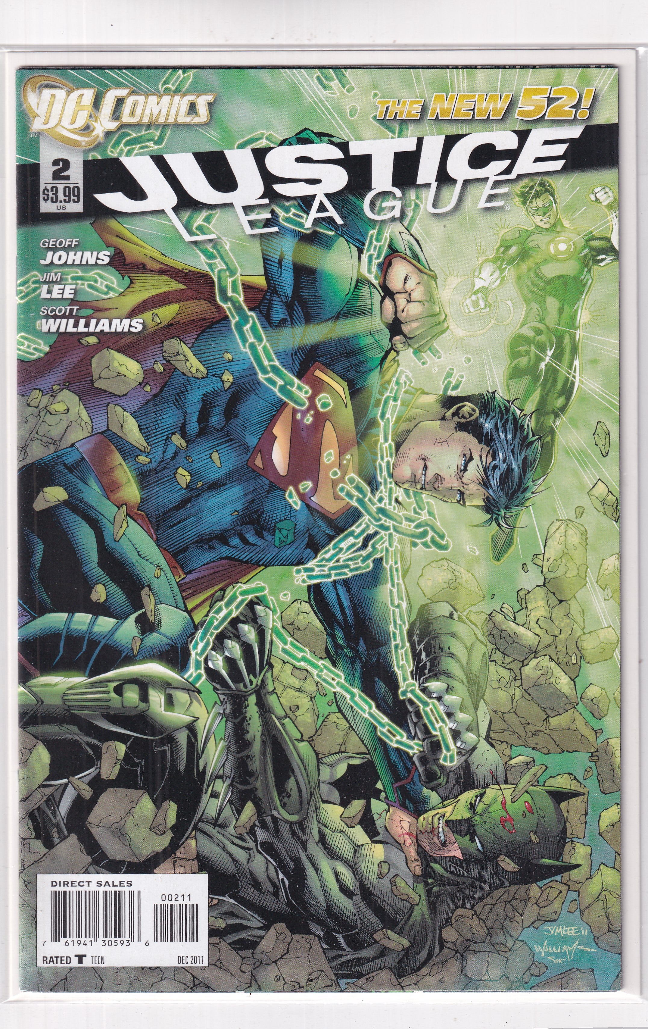 JUSTICE LEAGUE #2 - Slab City Comics 