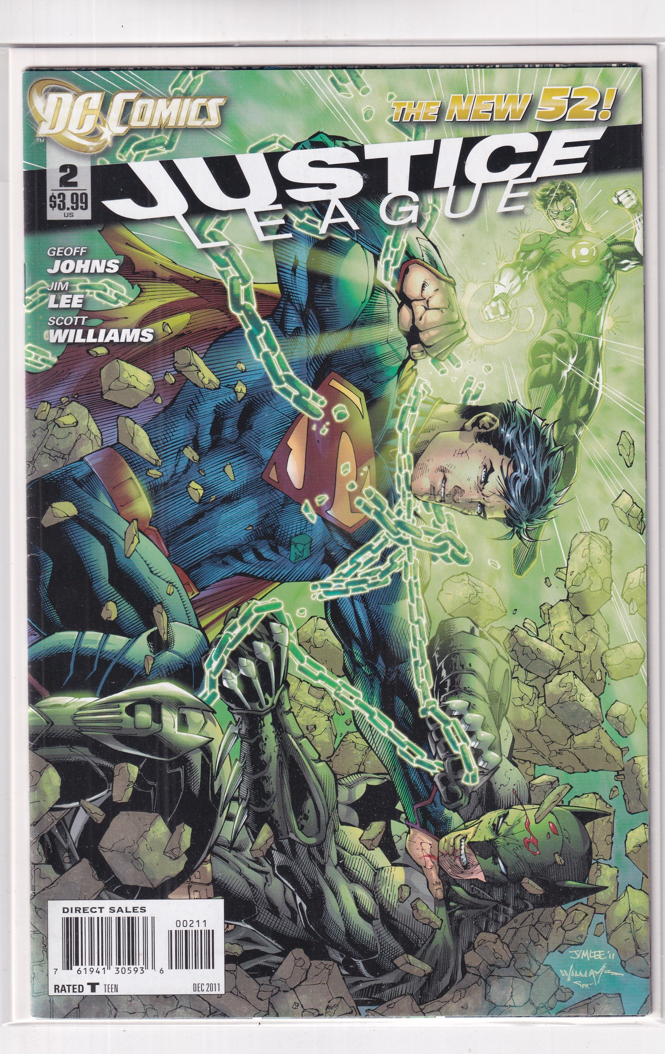 JUSTICE LEAGUE #2 - Slab City Comics 