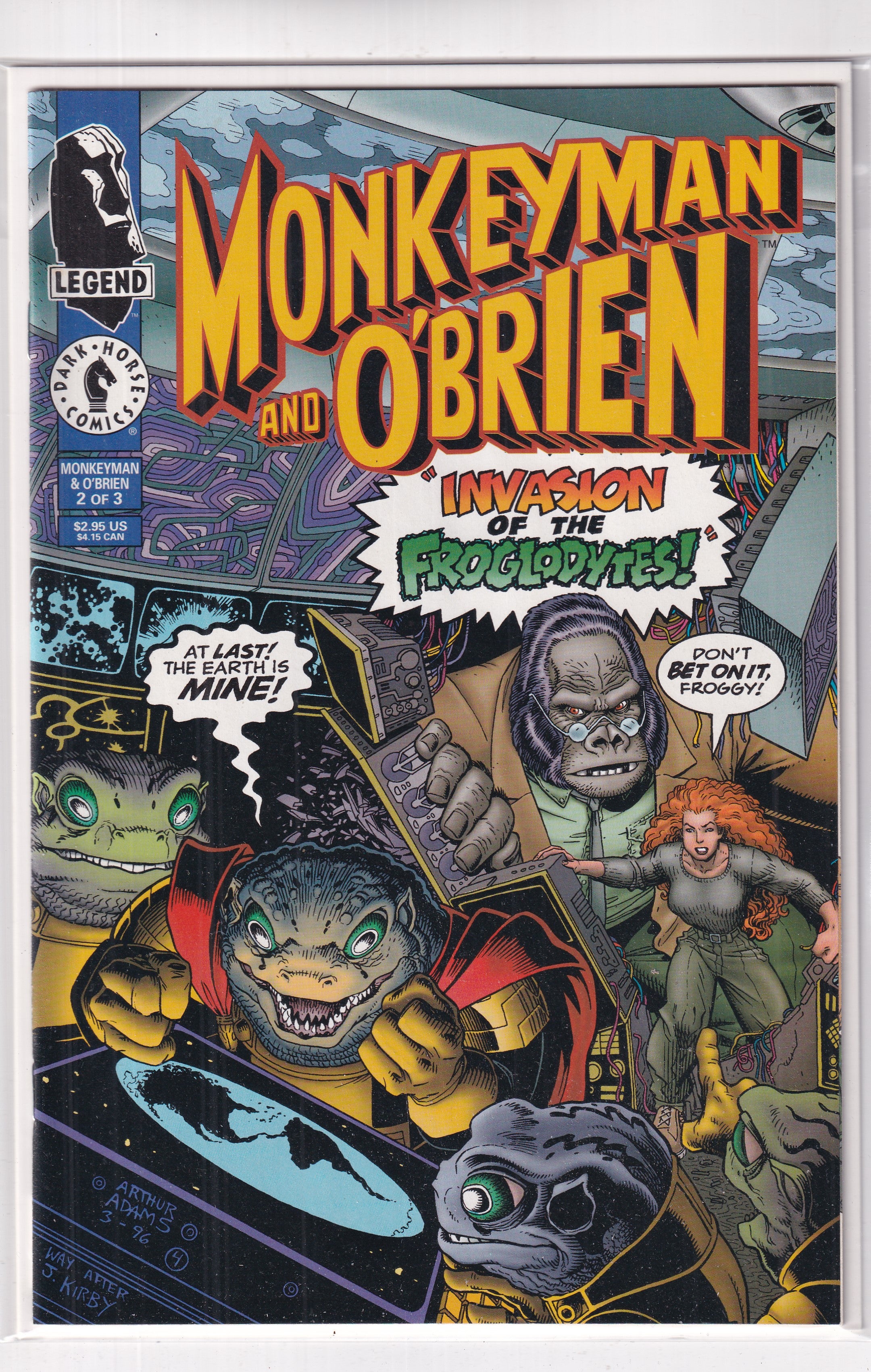 MONKEYMAN AND O'BRIEN #2 - Slab City Comics 