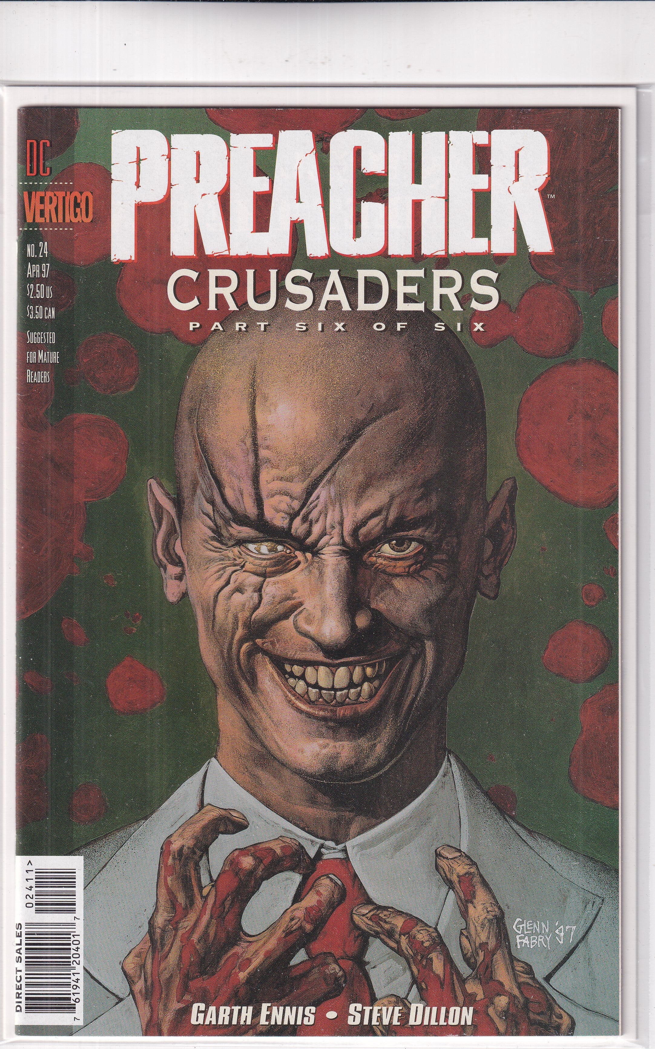 PREACHER #24 - Slab City Comics 