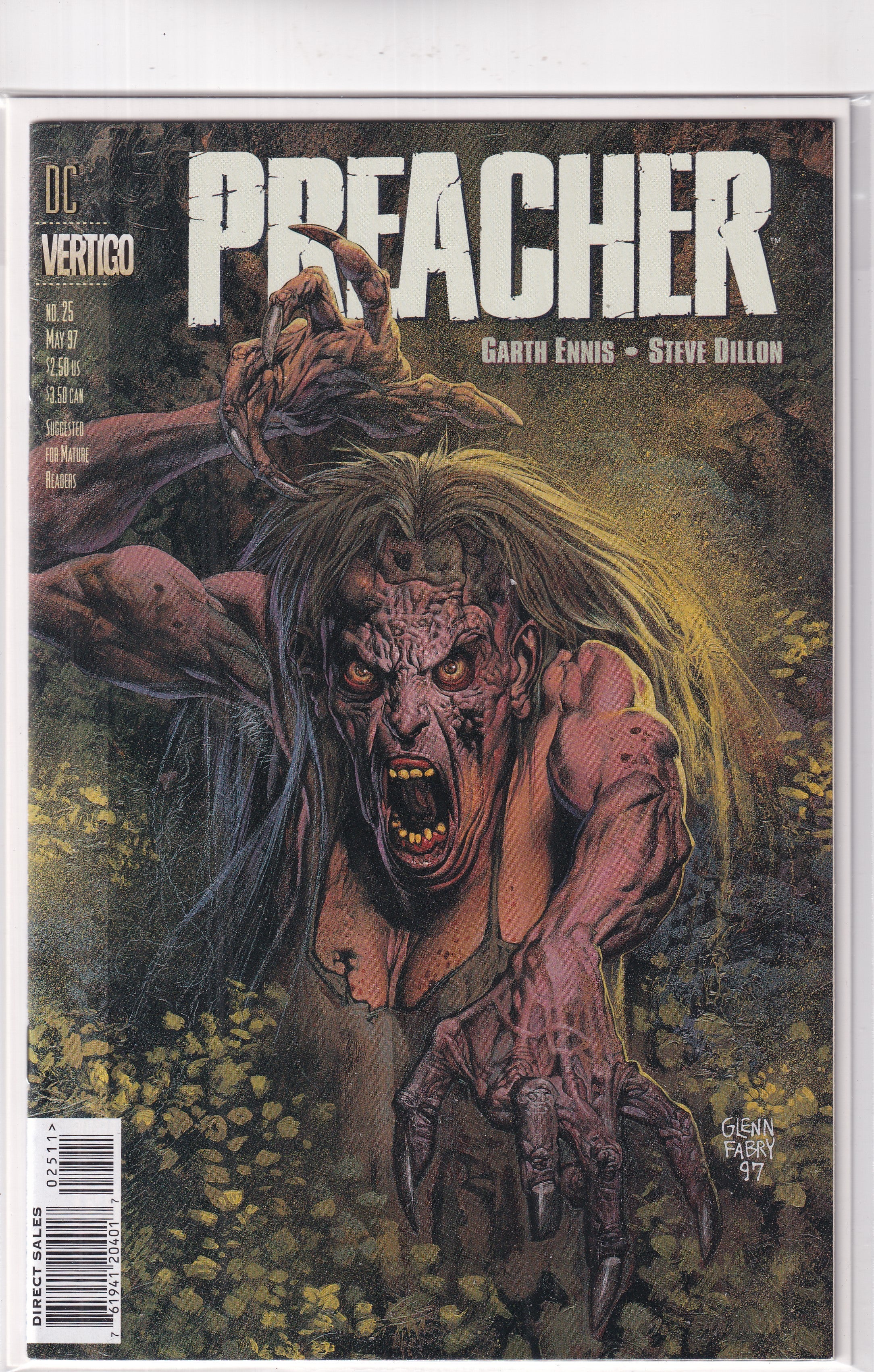 PREACHER #25 - Slab City Comics 