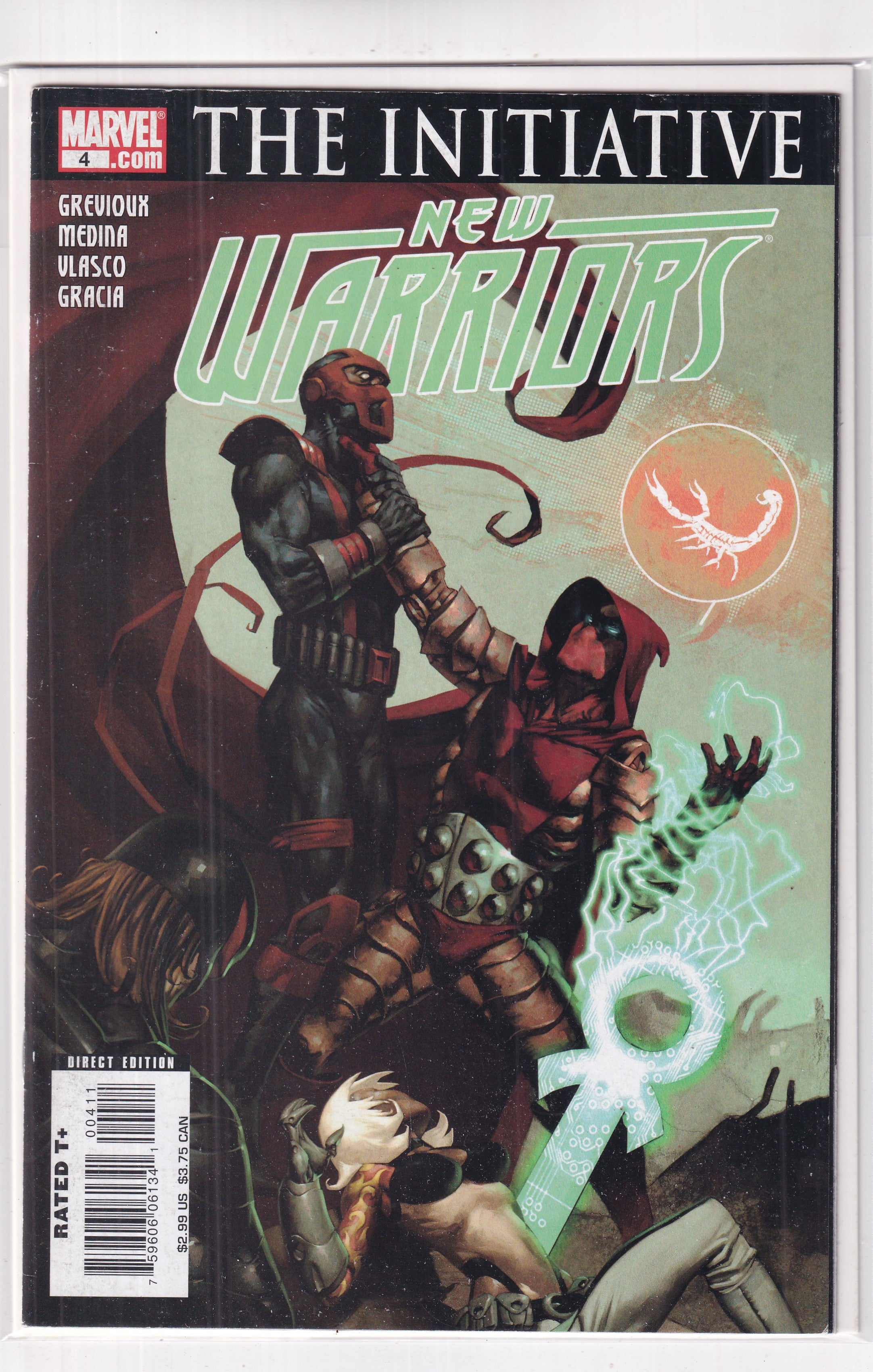 INITIATIVE NEW WARRIORS #4 - Slab City Comics 