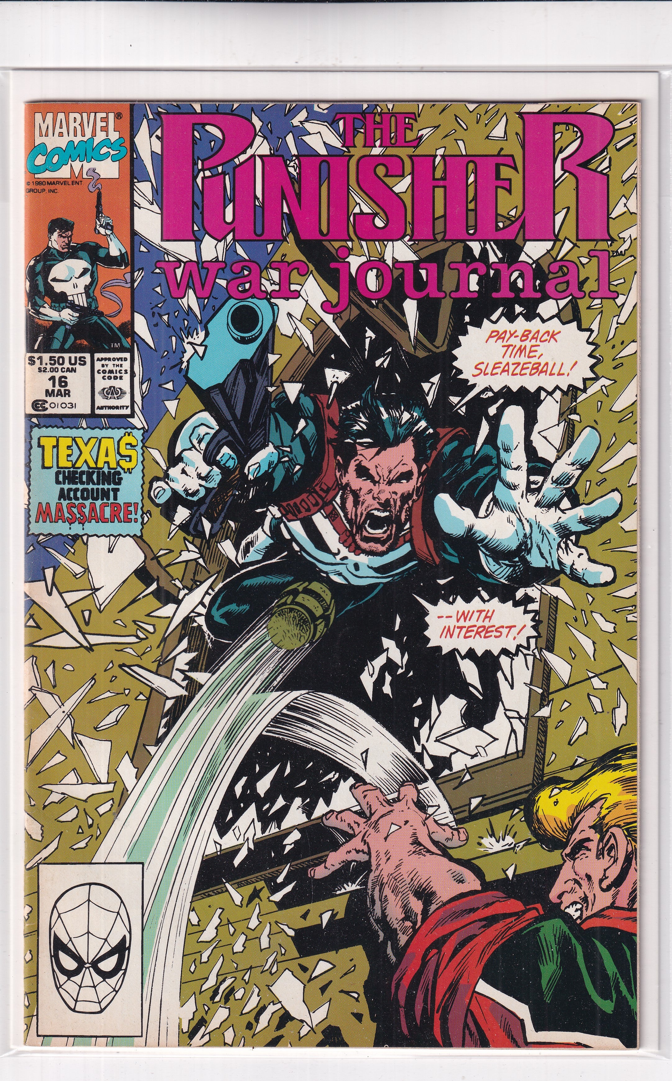 PUNISHER WAR JOURNAL #16 - Slab City Comics 