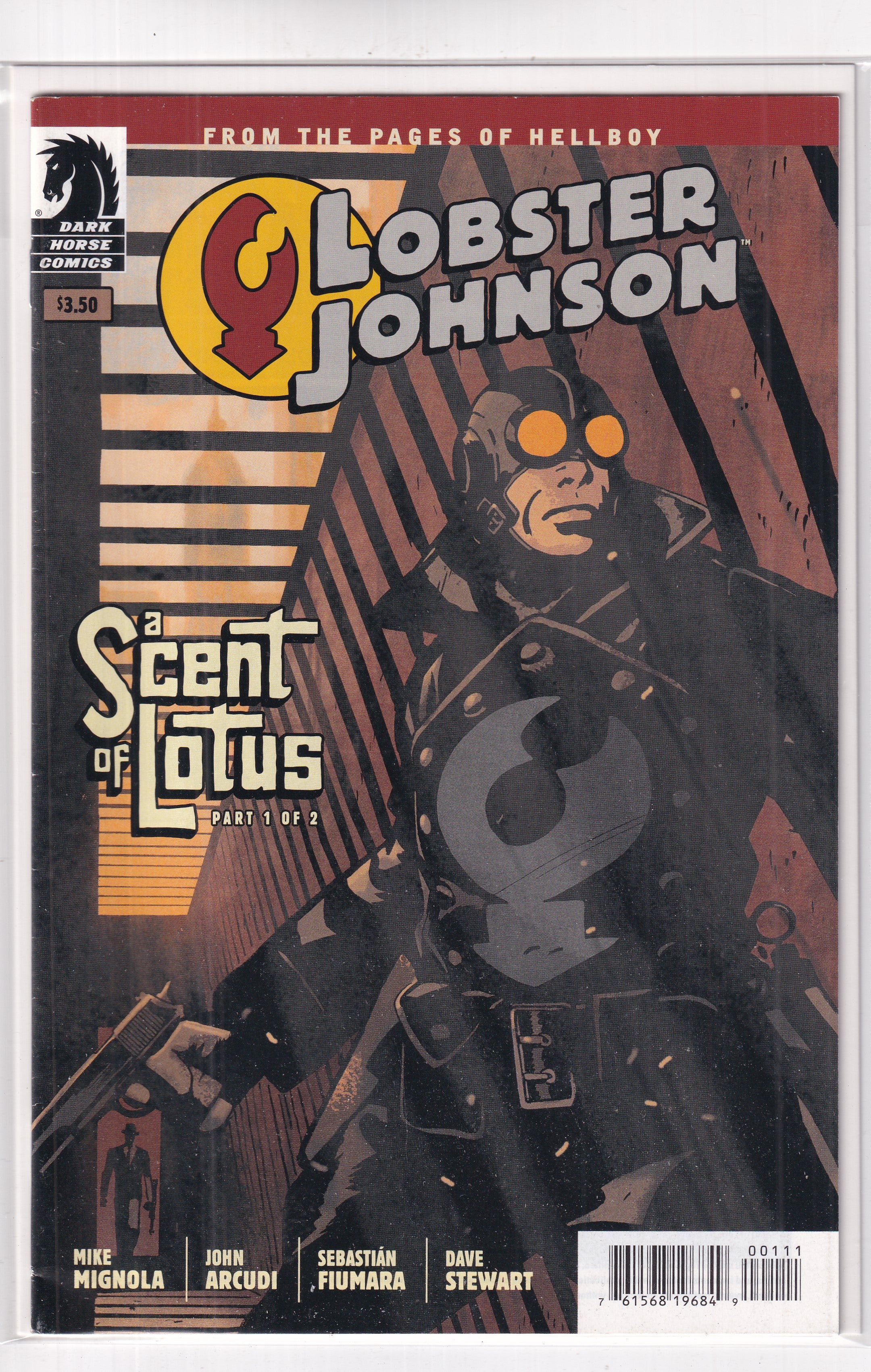 LOBSTER JOHNSON #1 SCENT OF LOTUS - Slab City Comics 