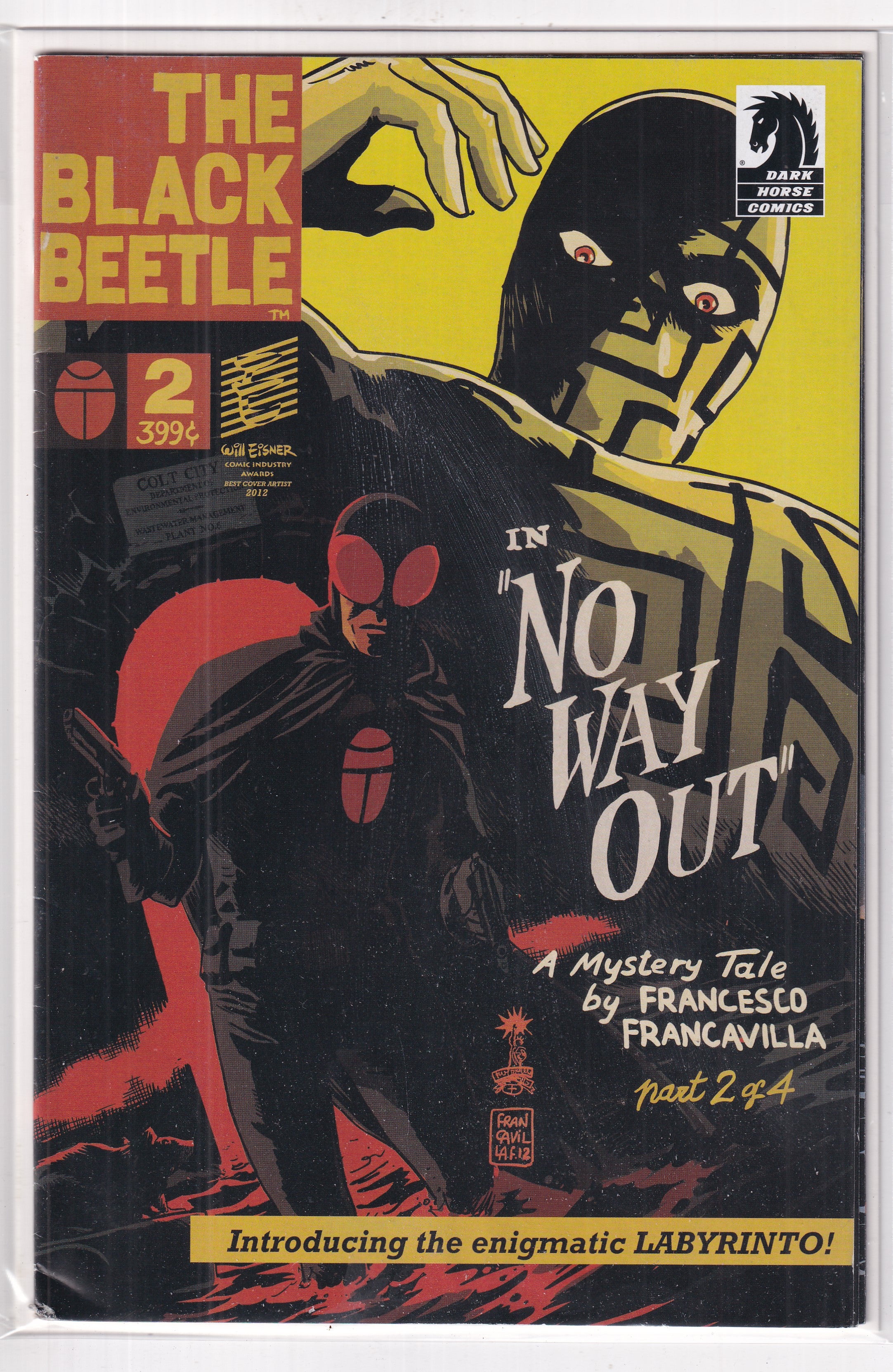 BLACK BEETLE #2 - Slab City Comics 