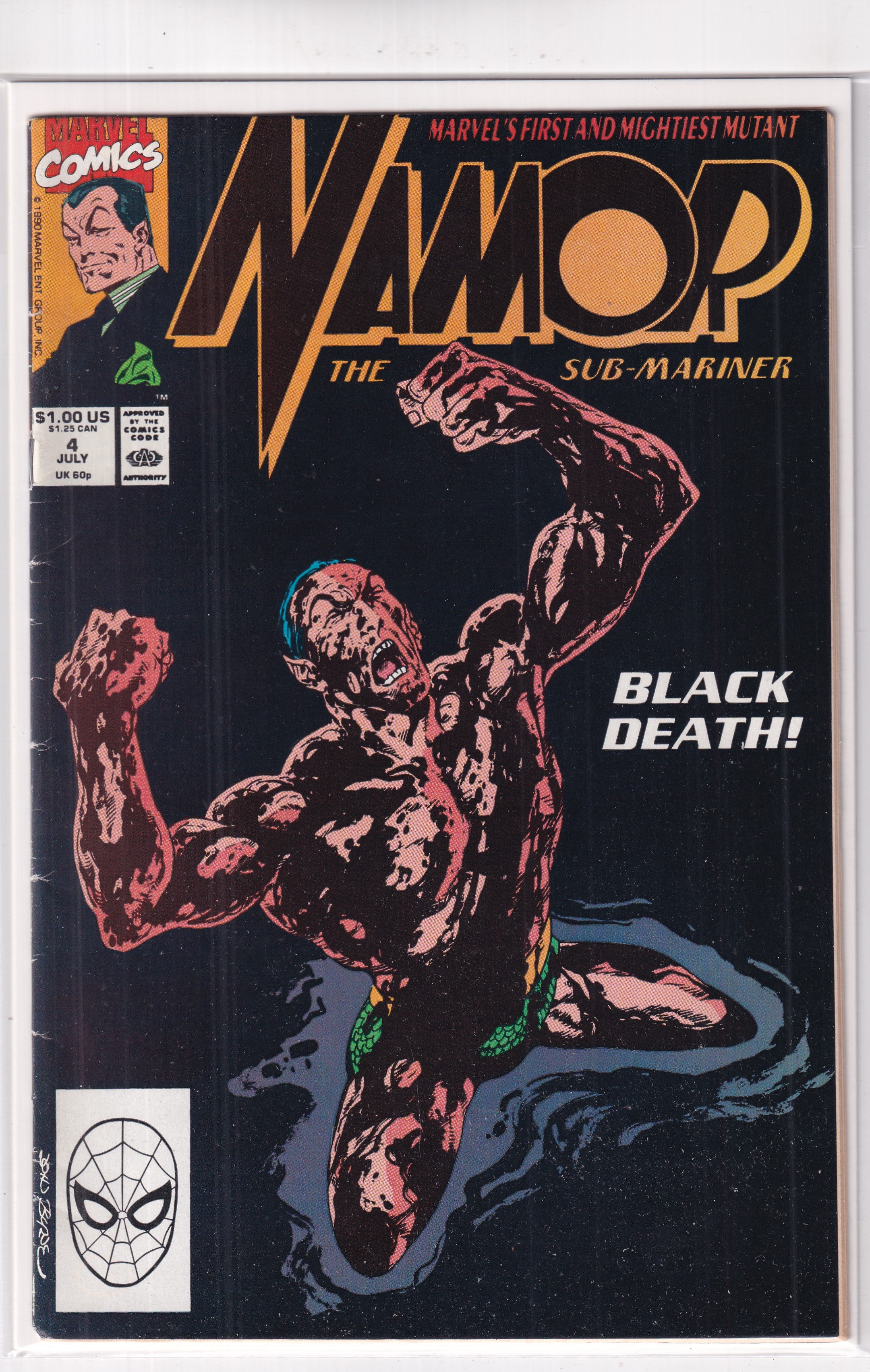 NAMOR THE SUB-MARINER #4 - Slab City Comics 