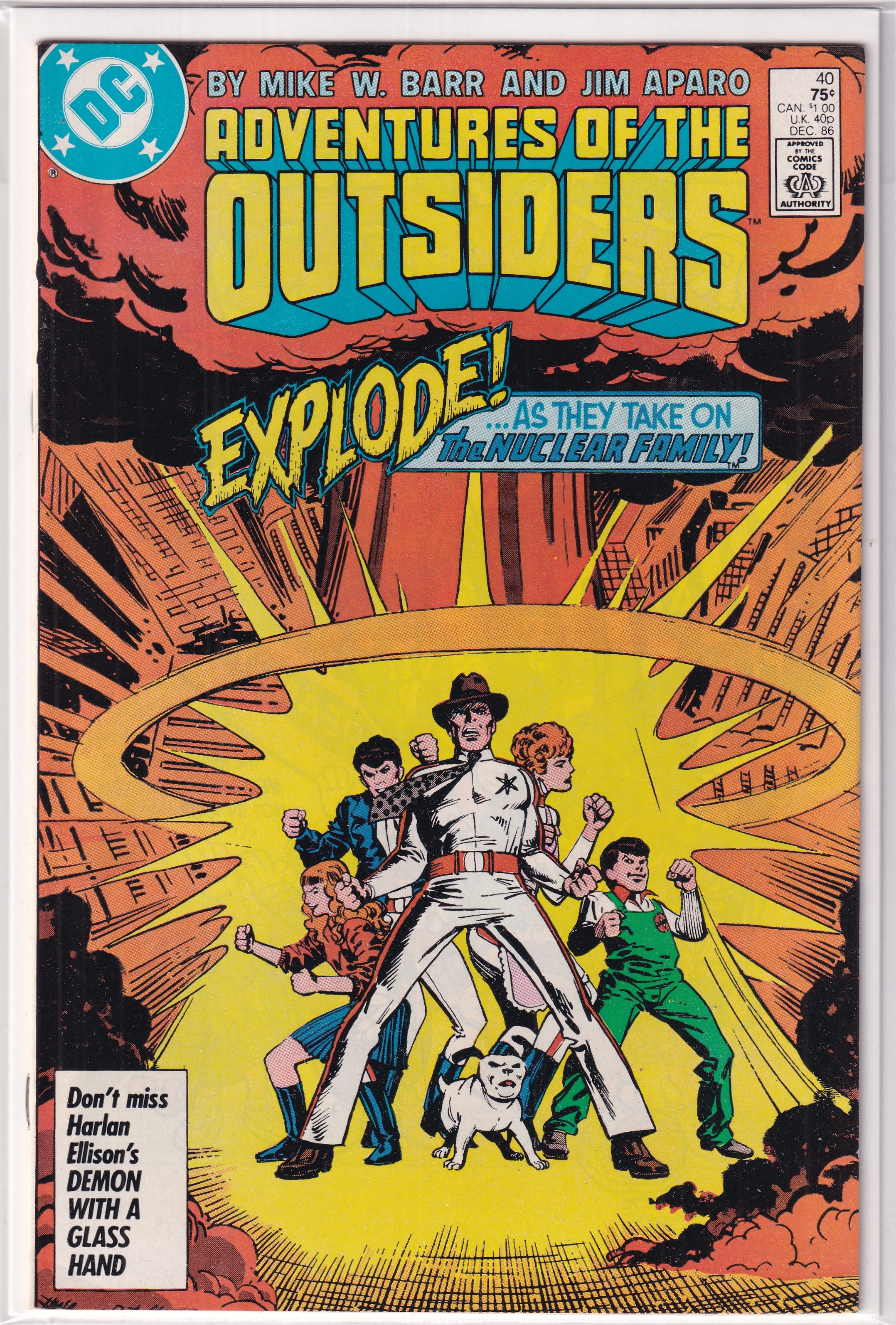 ADVENTURES OF THE OUTSIDERS #40 - Slab City Comics 