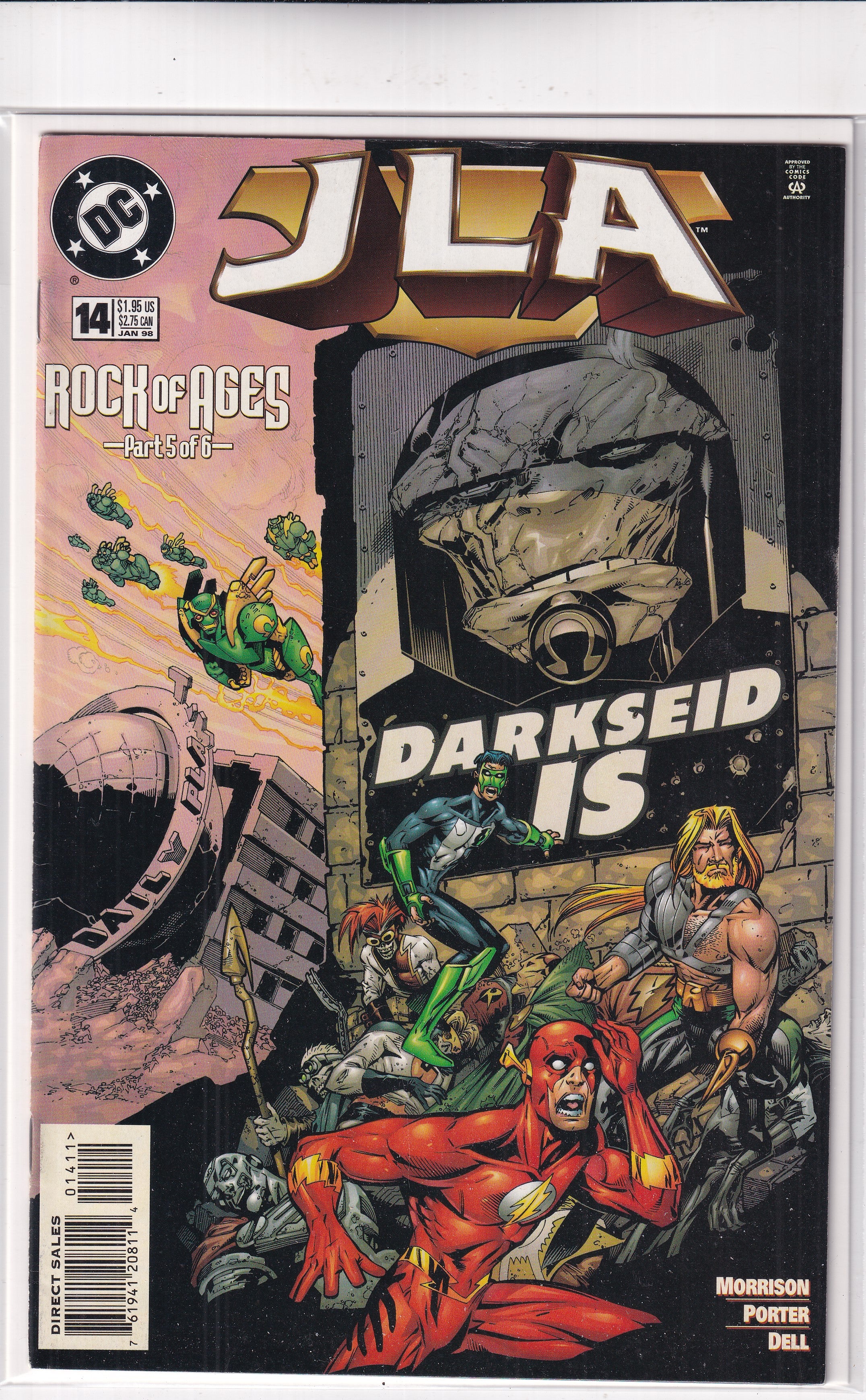 JLA #14 - Slab City Comics 