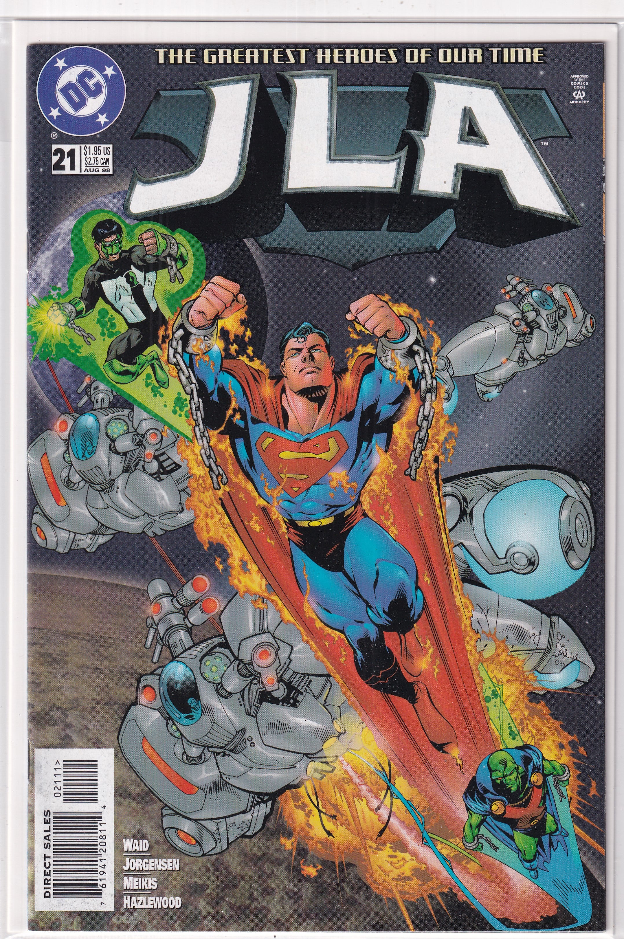 JLA #21 - Slab City Comics 