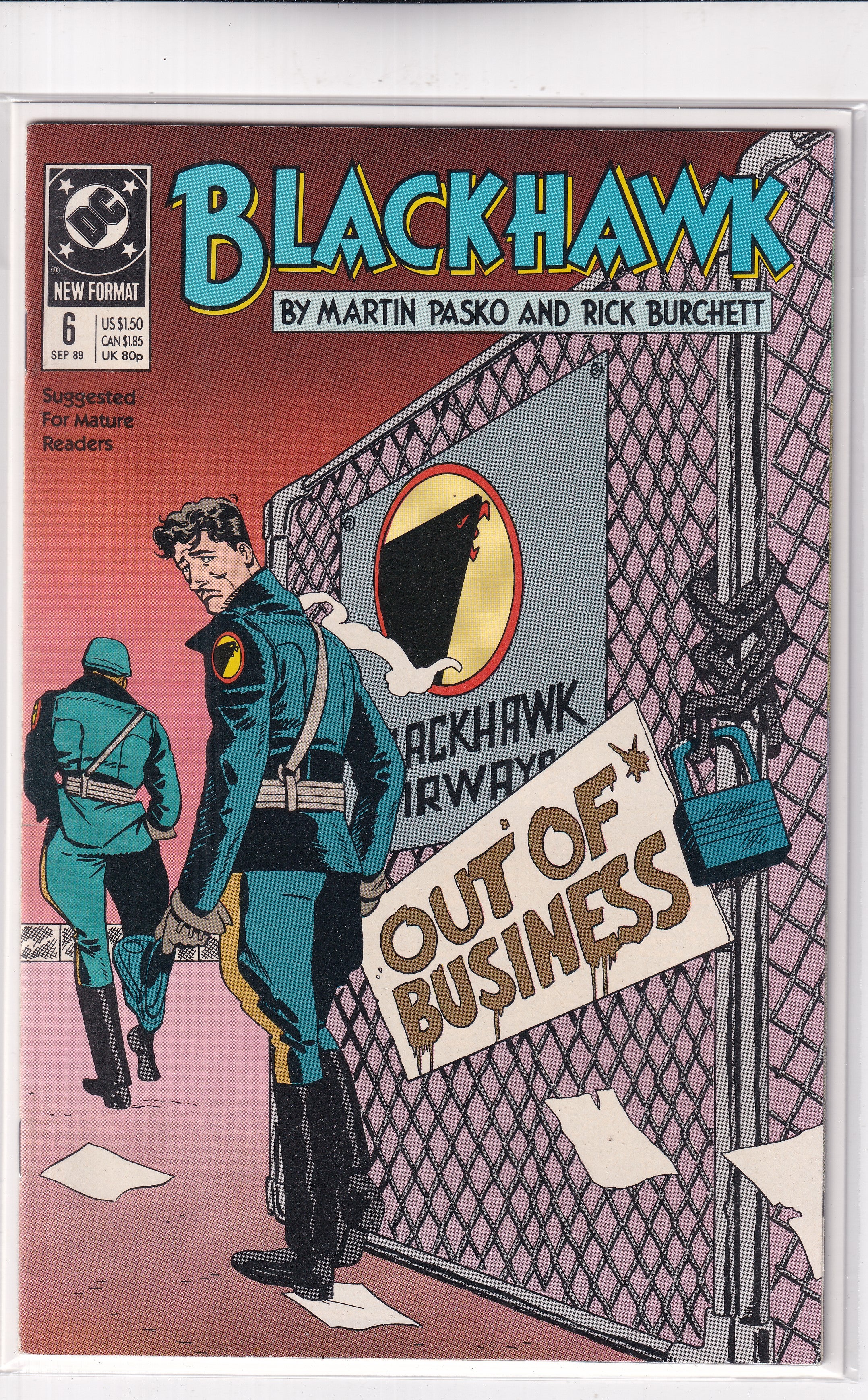 BLACKHAWK #6 - Slab City Comics 