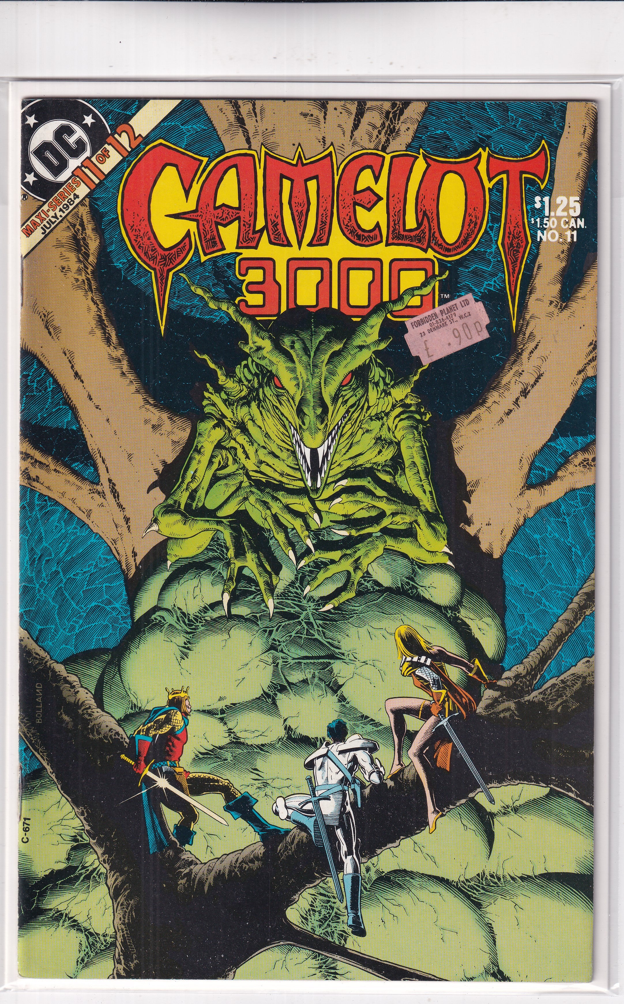 GAMELOT 3000 #11 - Slab City Comics 