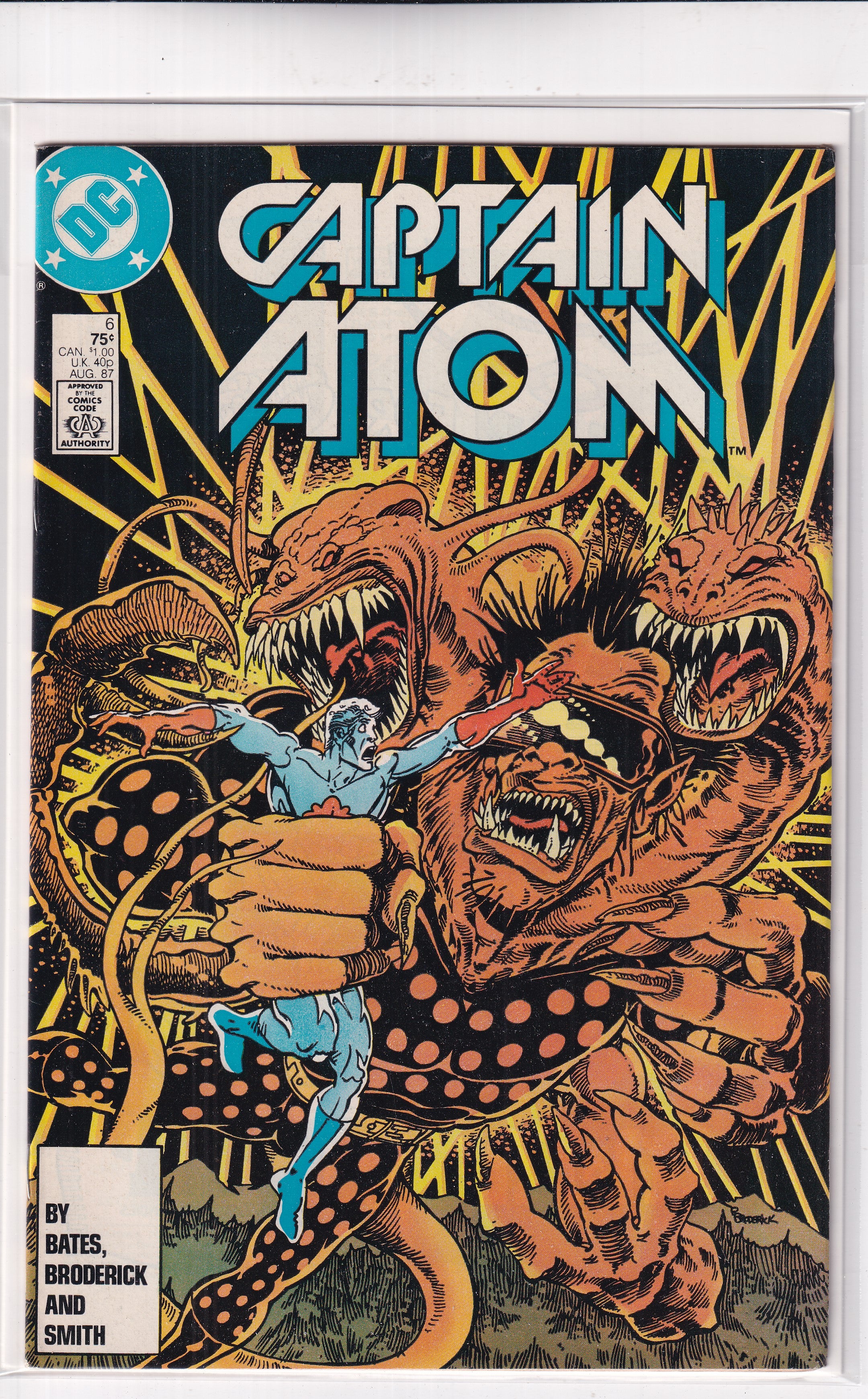 CAPTAIN ATOM #6 - Slab City Comics 