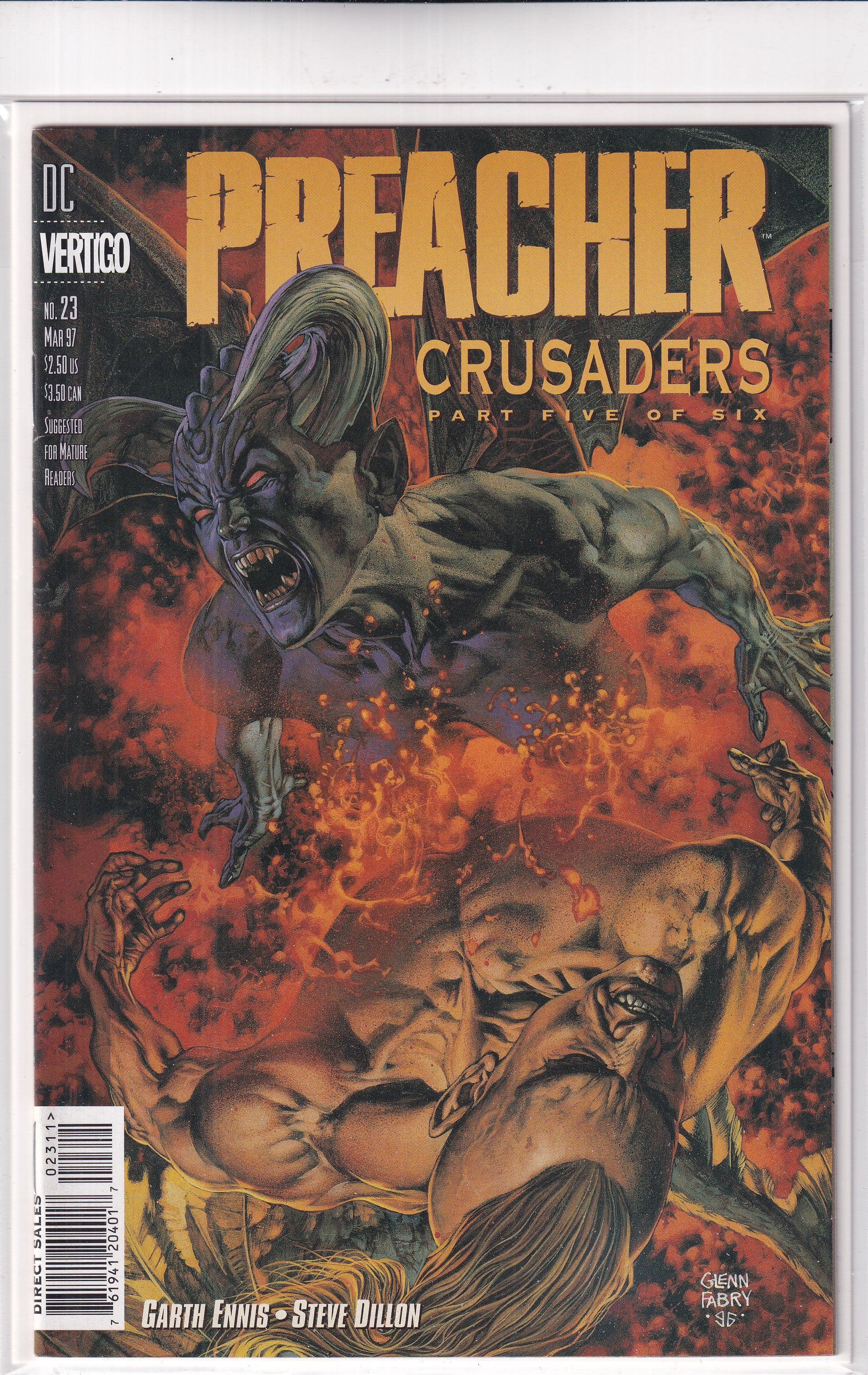 PREACHER CRUSADERS #23 - Slab City Comics 