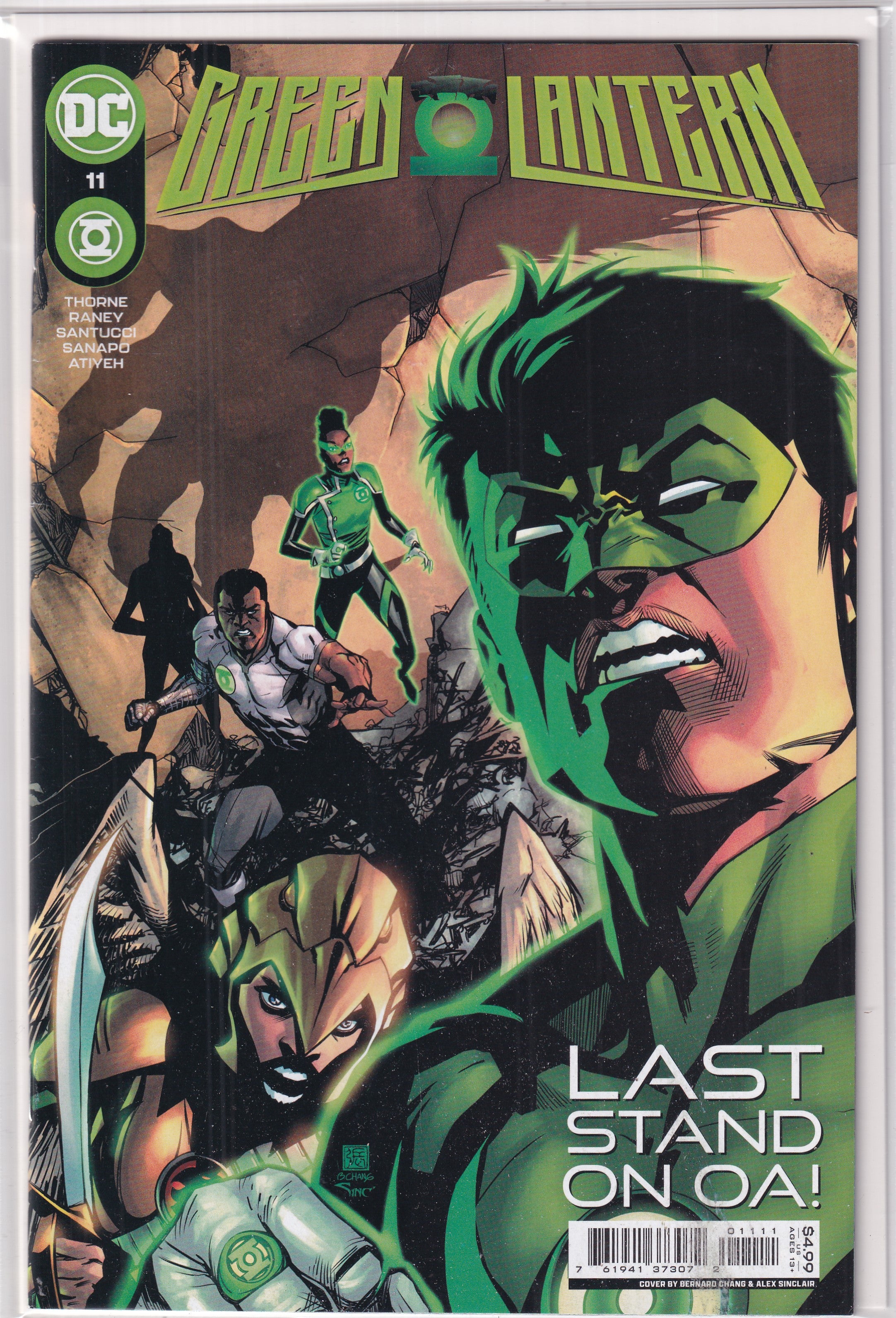 GREEN LANTERN #11 - Slab City Comics 