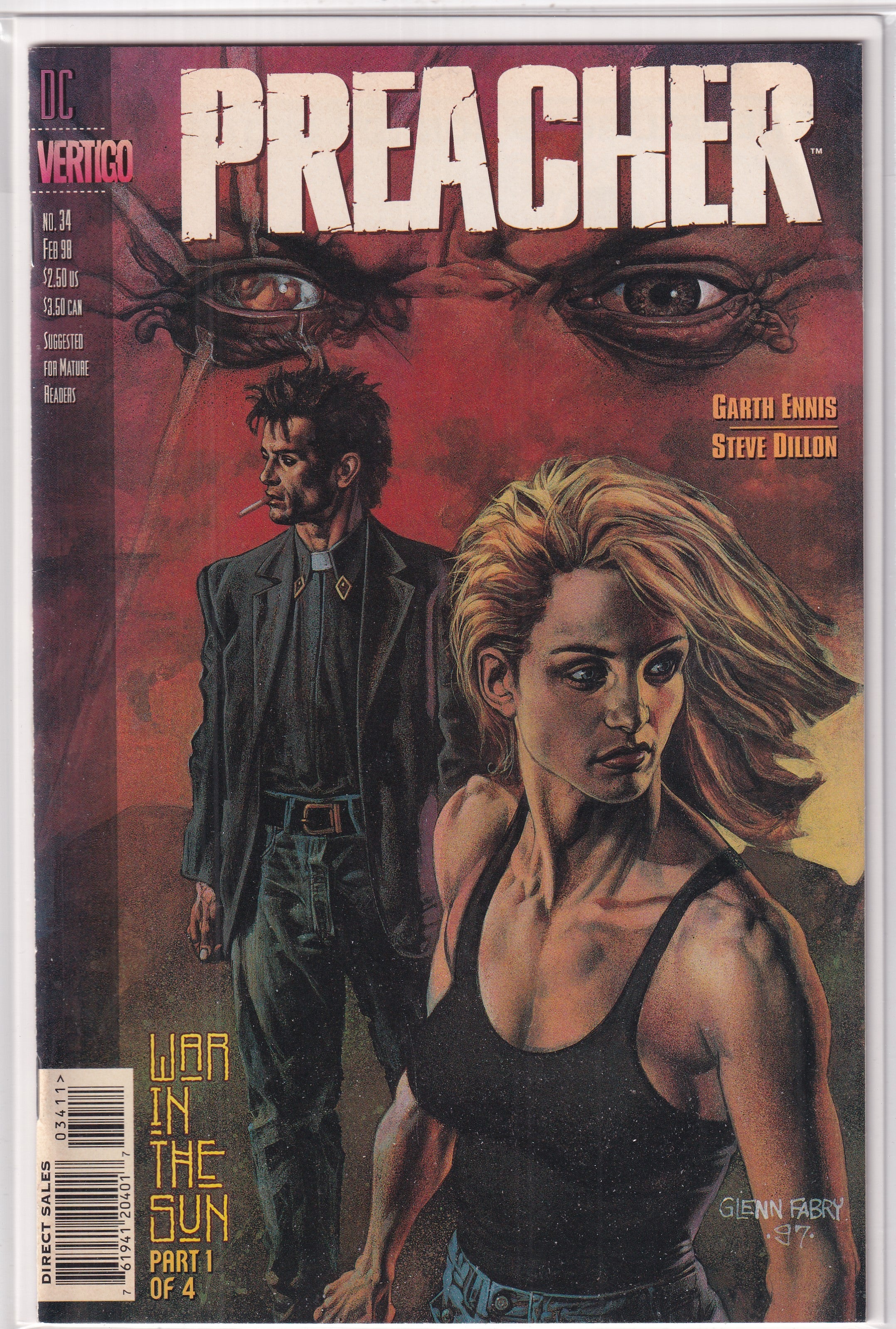 PREACHER #34 - Slab City Comics 