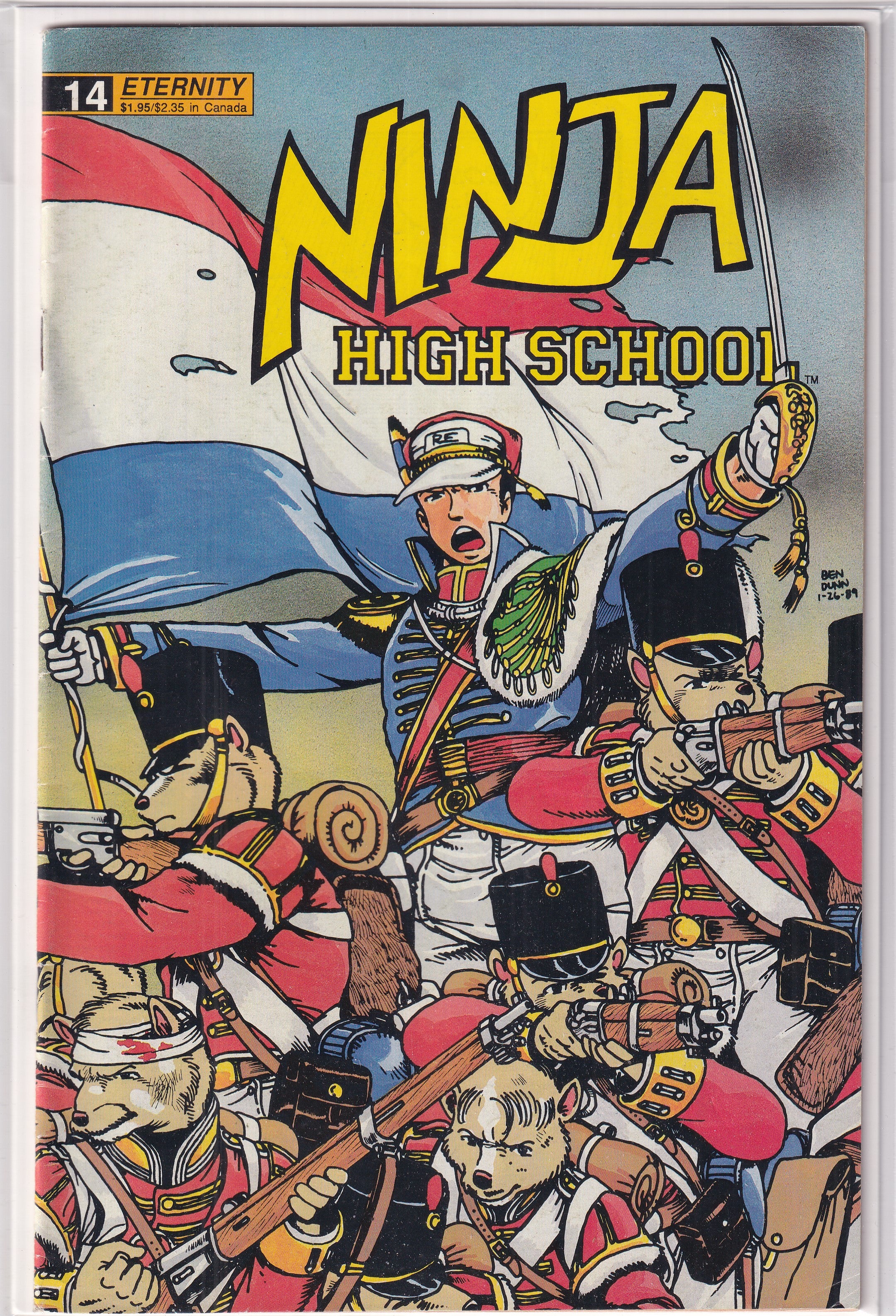 NINJA HIGH SCHOOL #14 - Slab City Comics 