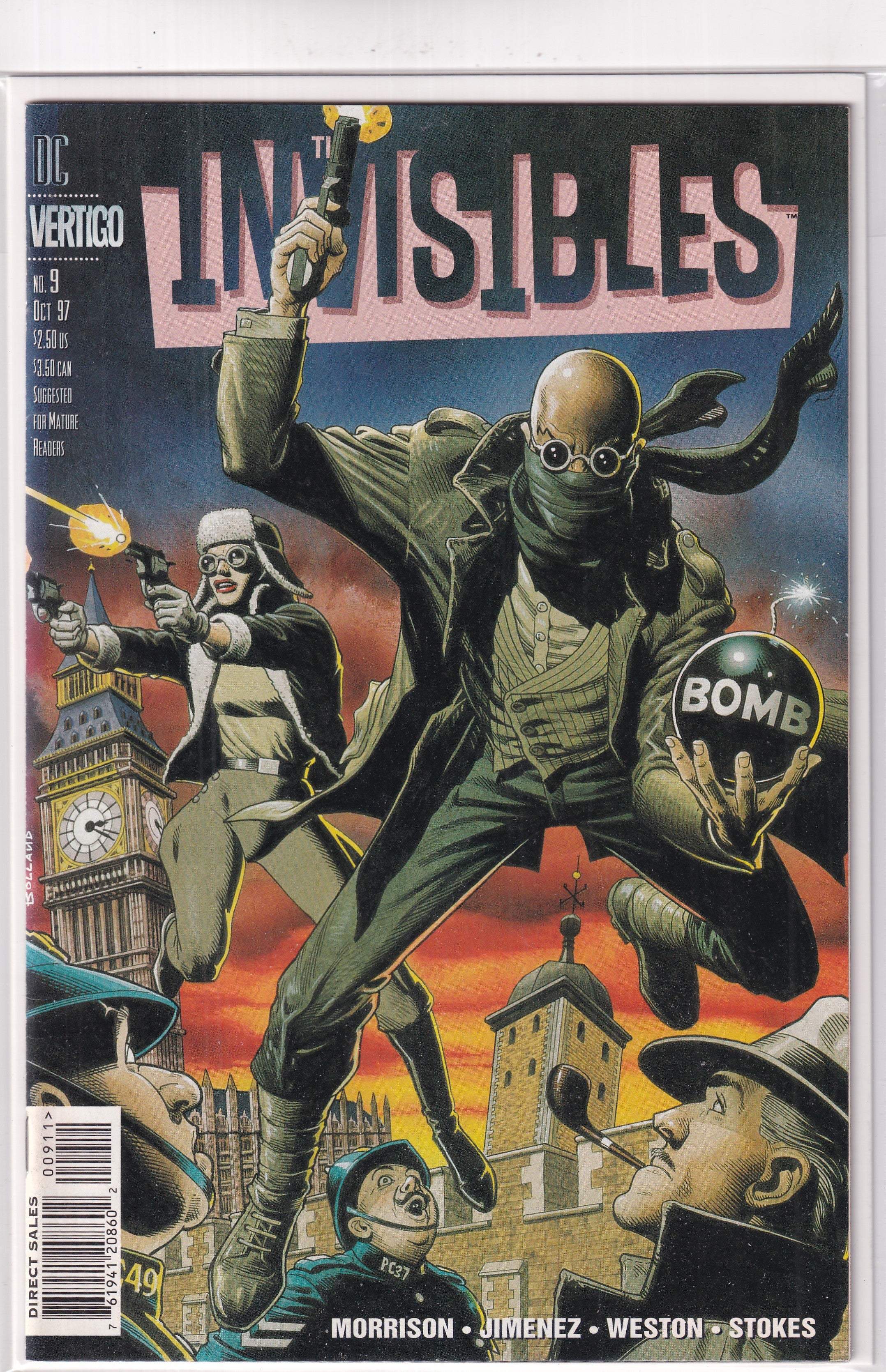 INVISIBLES #9 - Slab City Comics 