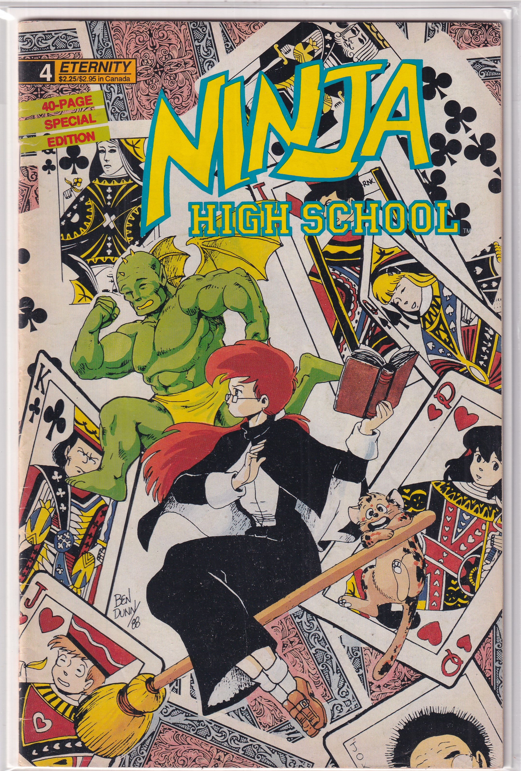 NINJA HIGH SCHOOL #4 - Slab City Comics 