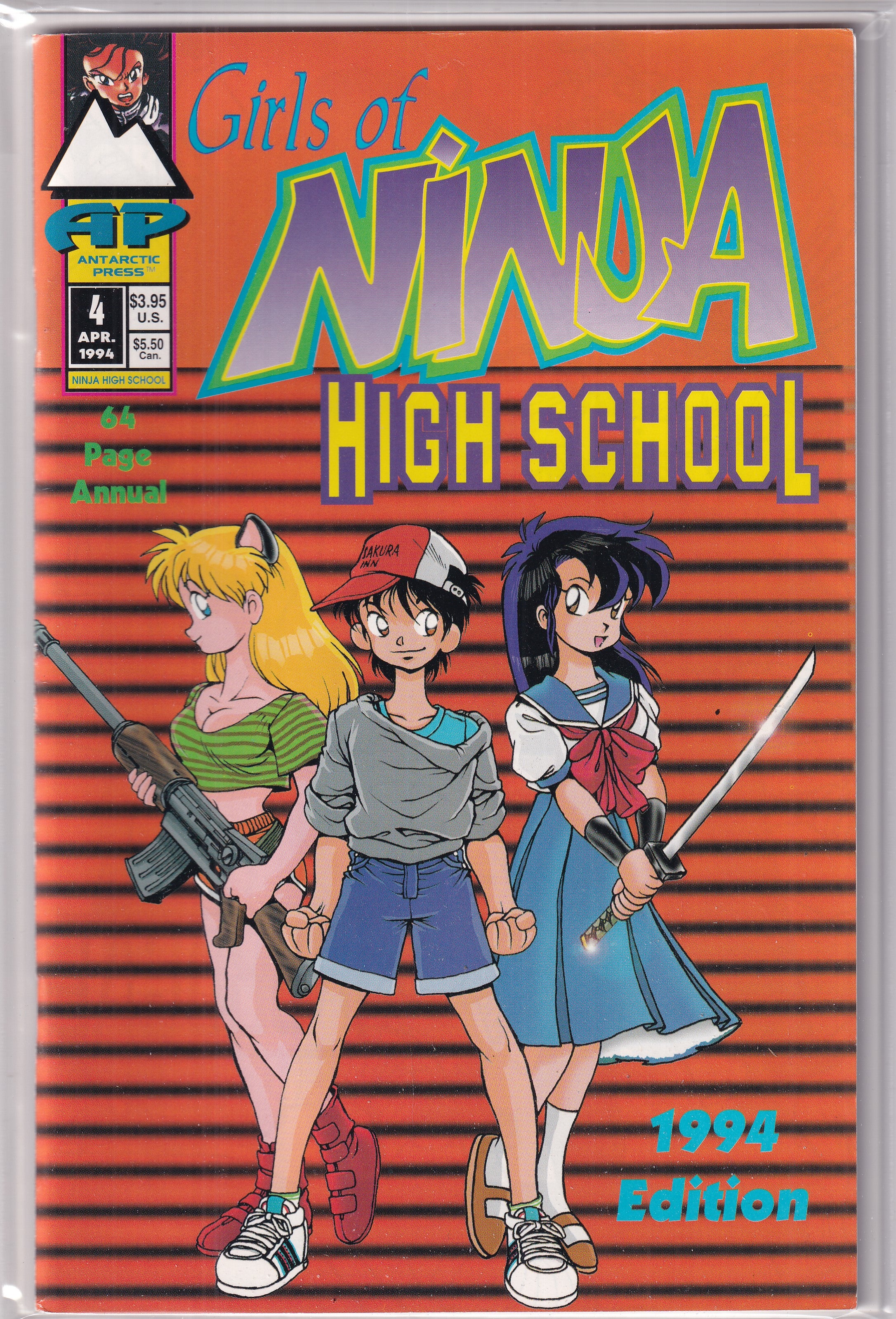 GILS OF NINJA HIGH SCHOOL #4 - Slab City Comics 