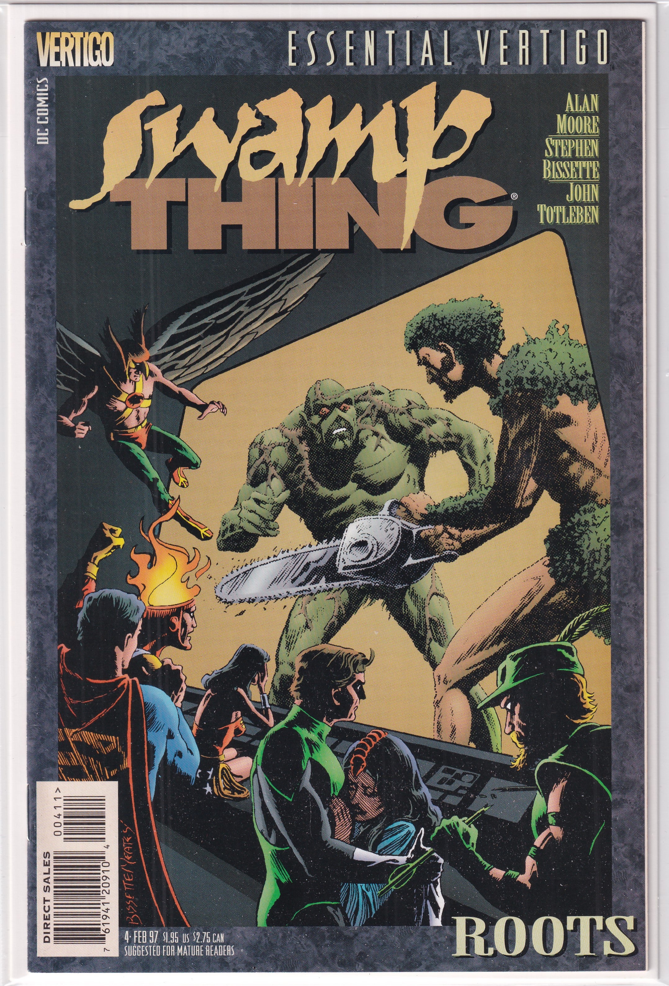 Essential Vertigo Swamp Thing #4 - Slab City Comics 