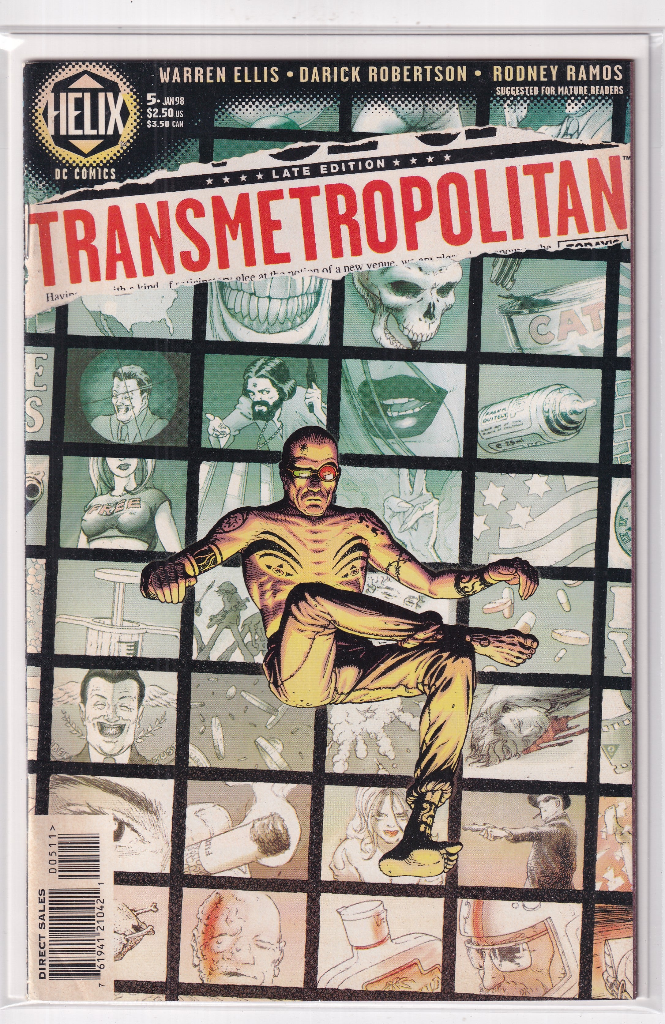 TRANSMETROPOLITAN #5 - Slab City Comics 