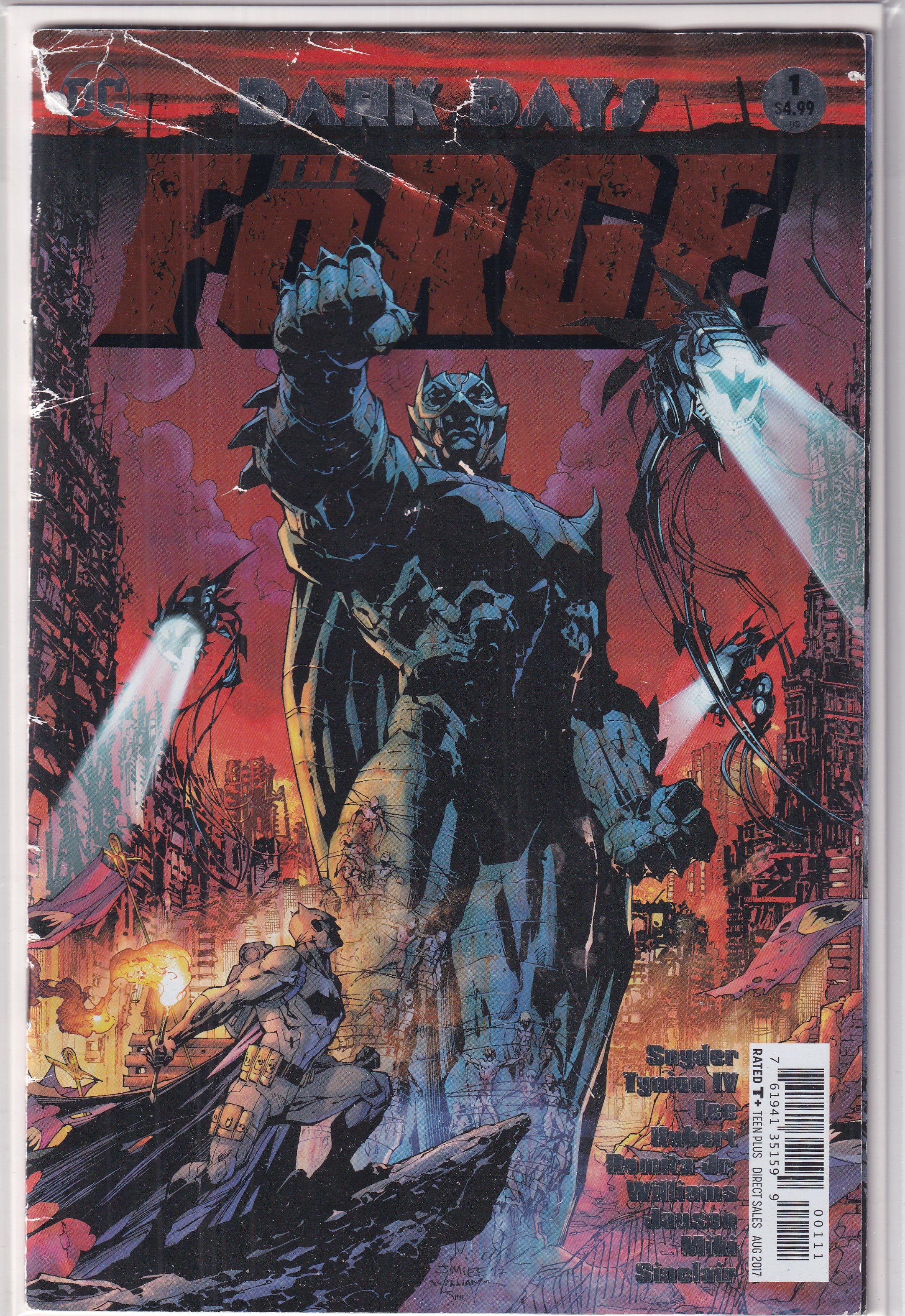 DARK DAYS THE FORGE #1 - Slab City Comics 