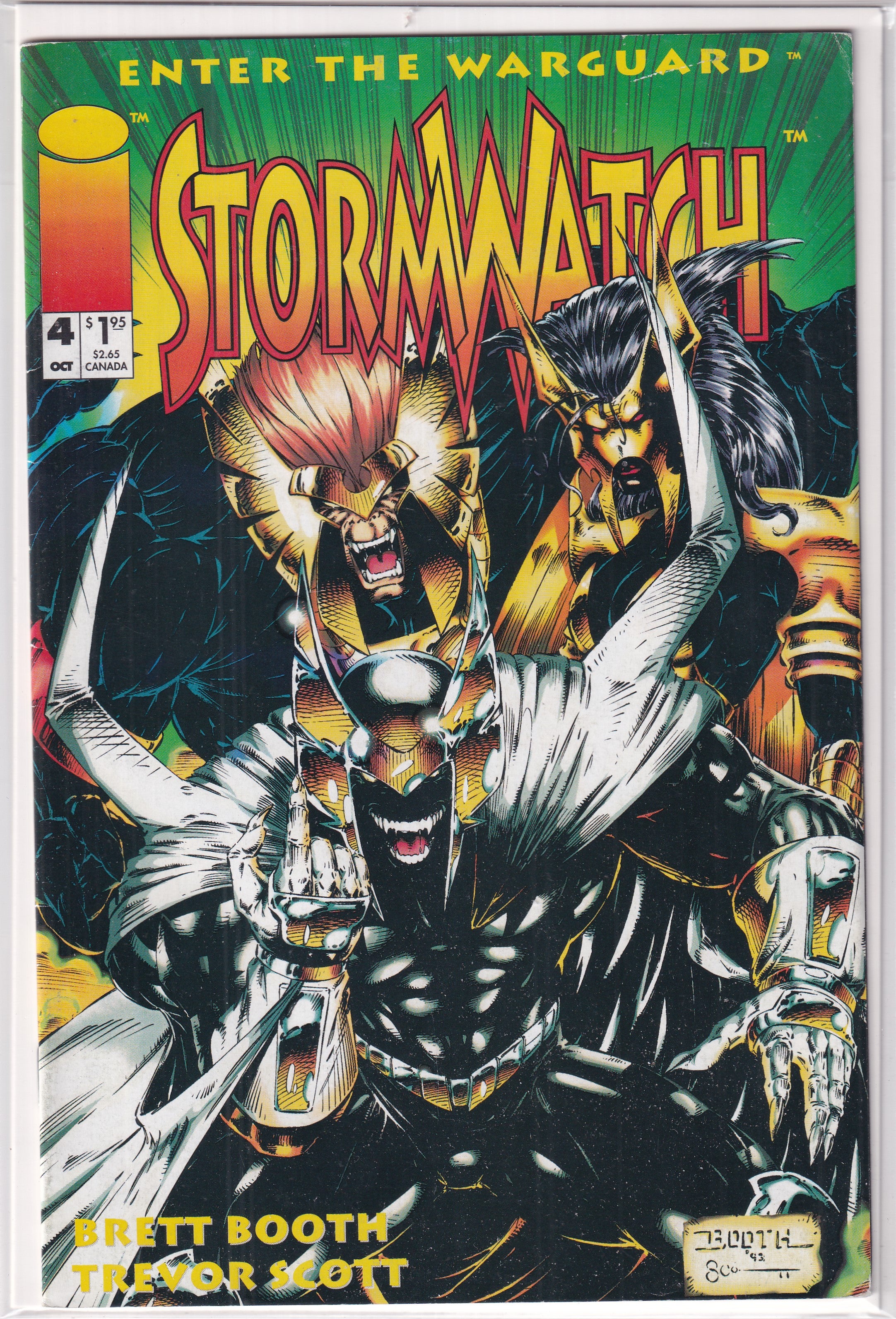 STORM WATCH #4 - Slab City Comics 