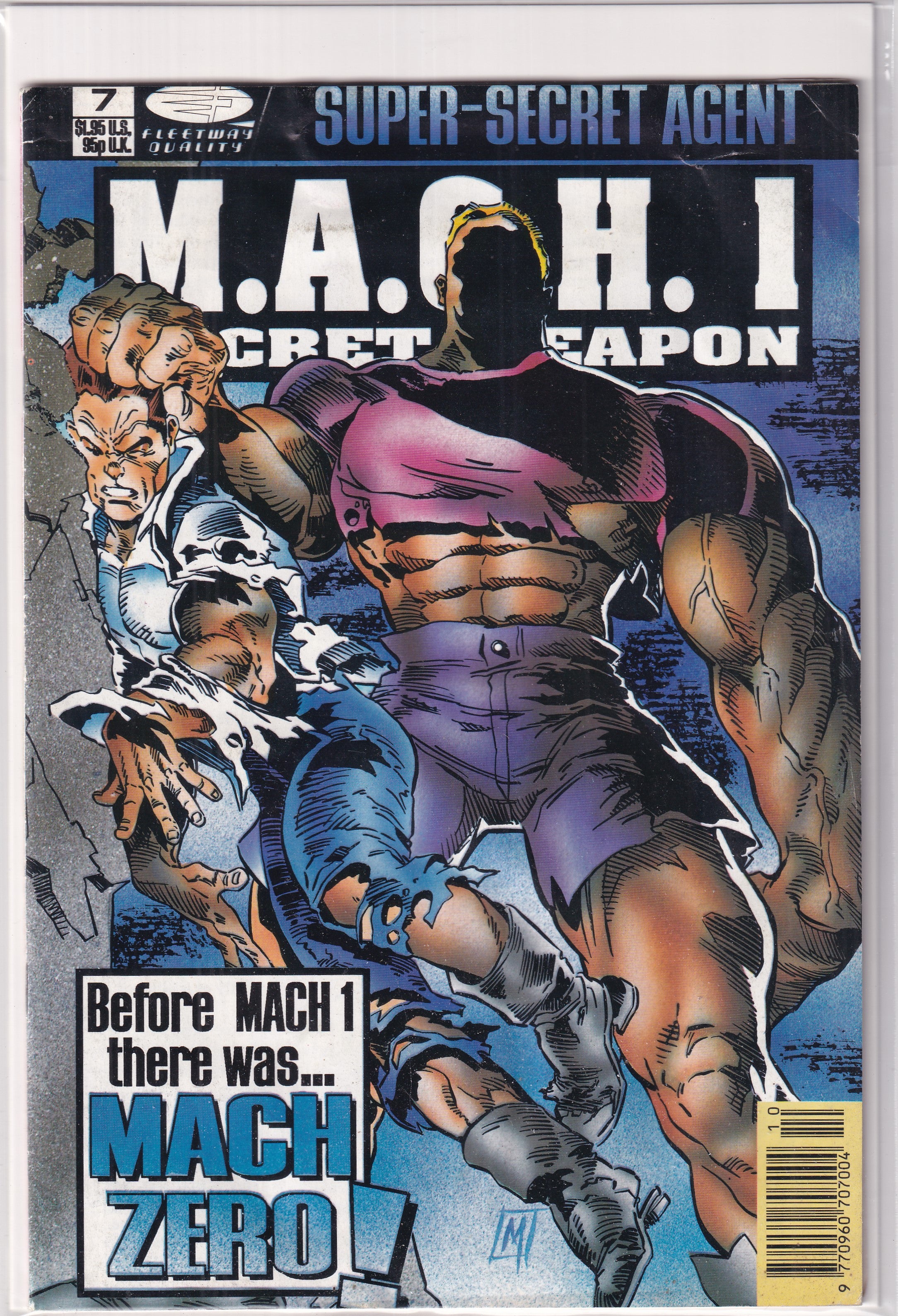 M.A.C.H.I. SECRET WEAPON #7 - Slab City Comics 