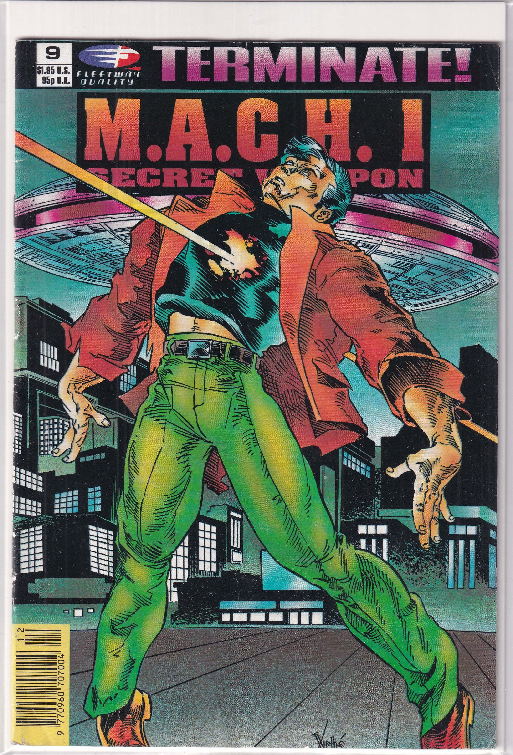 M.A.C.H.I. SECRET WEAPON #9 - Slab City Comics 