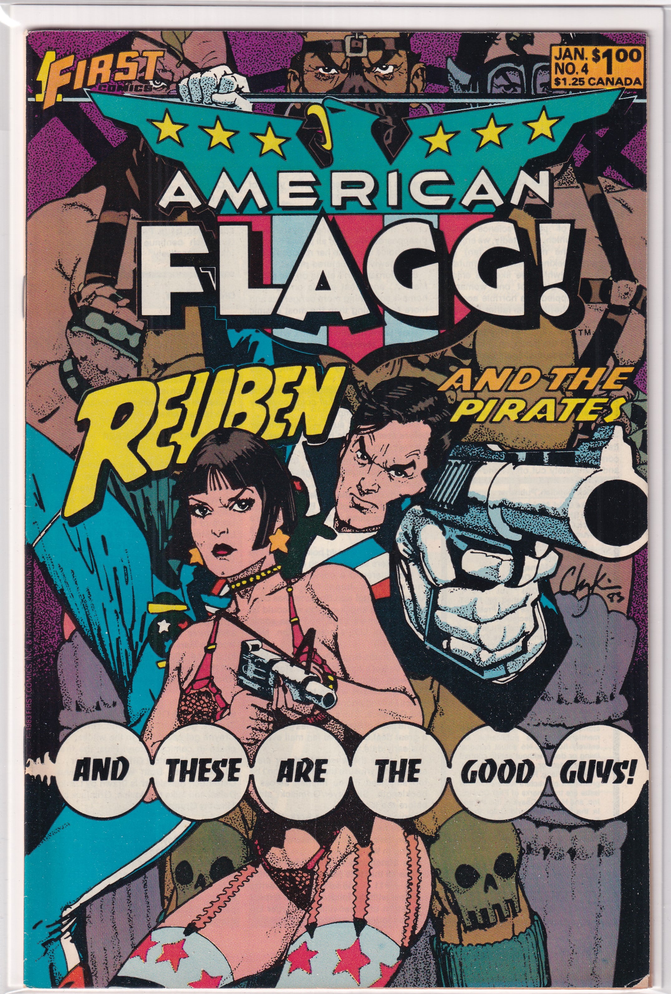 AMERICAN FLAGG #4 - Slab City Comics 