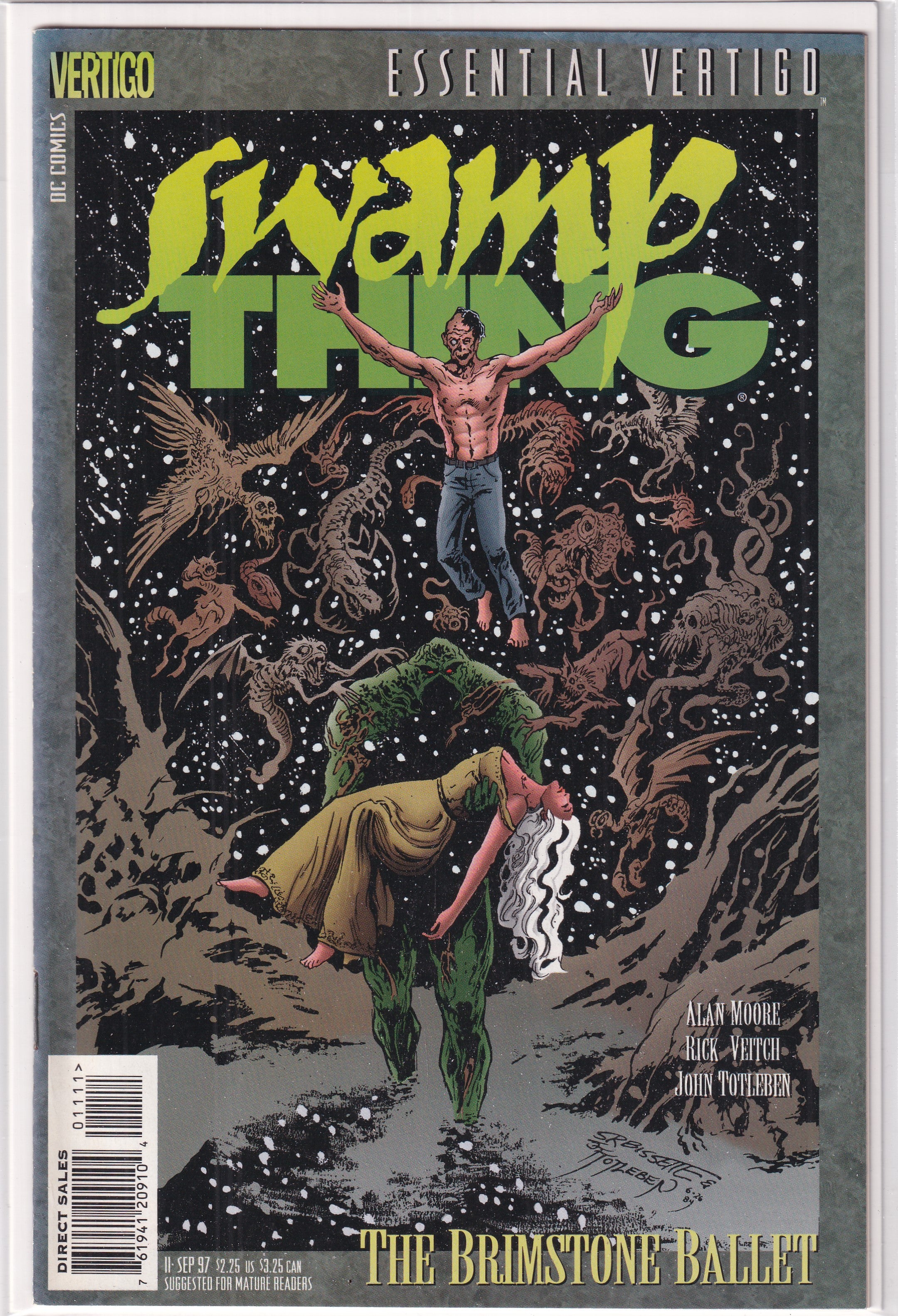 SWAMP THING ESSENTIAL VERTIGO #11 - Slab City Comics 