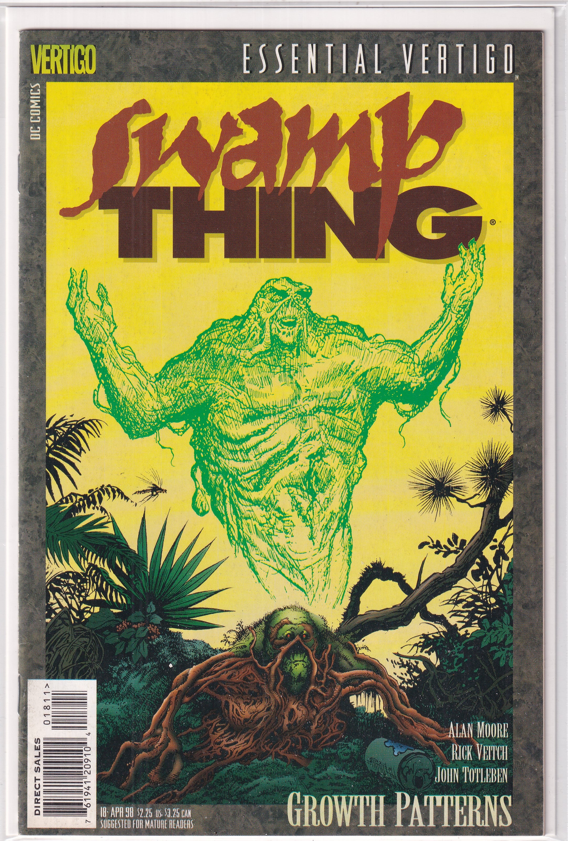 SWAMP THING ESSENTIAL VERTIGO #18 - Slab City Comics 