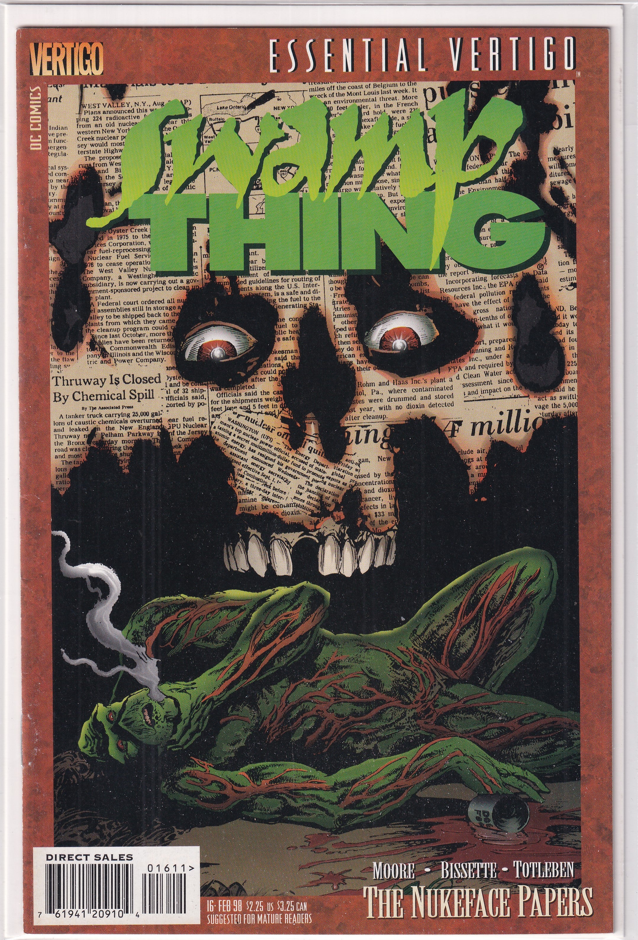 SWAMP THING ESSENTIAL VERTIGO #16 - Slab City Comics 