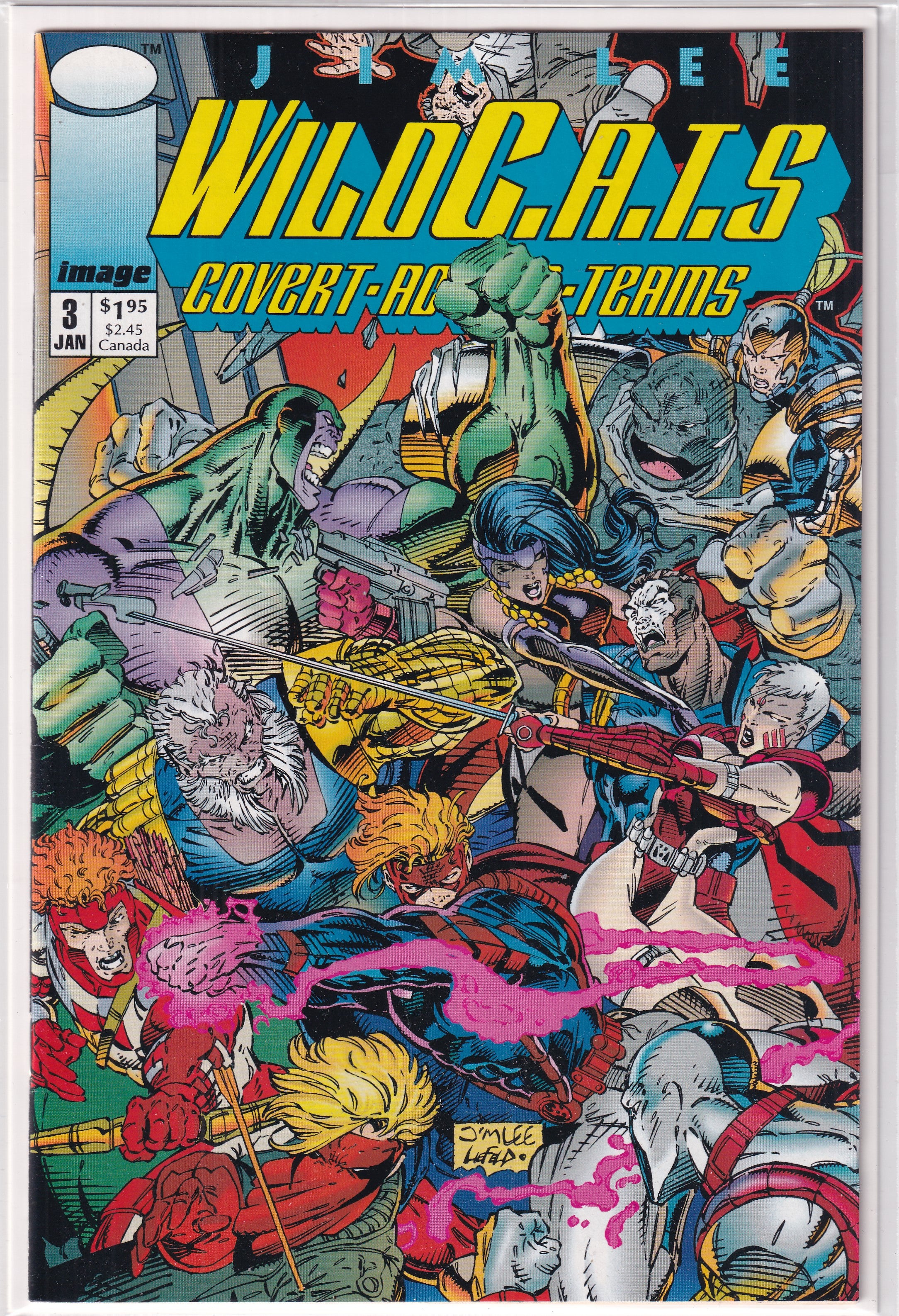 WILDC.A.T.S #3 - Slab City Comics 