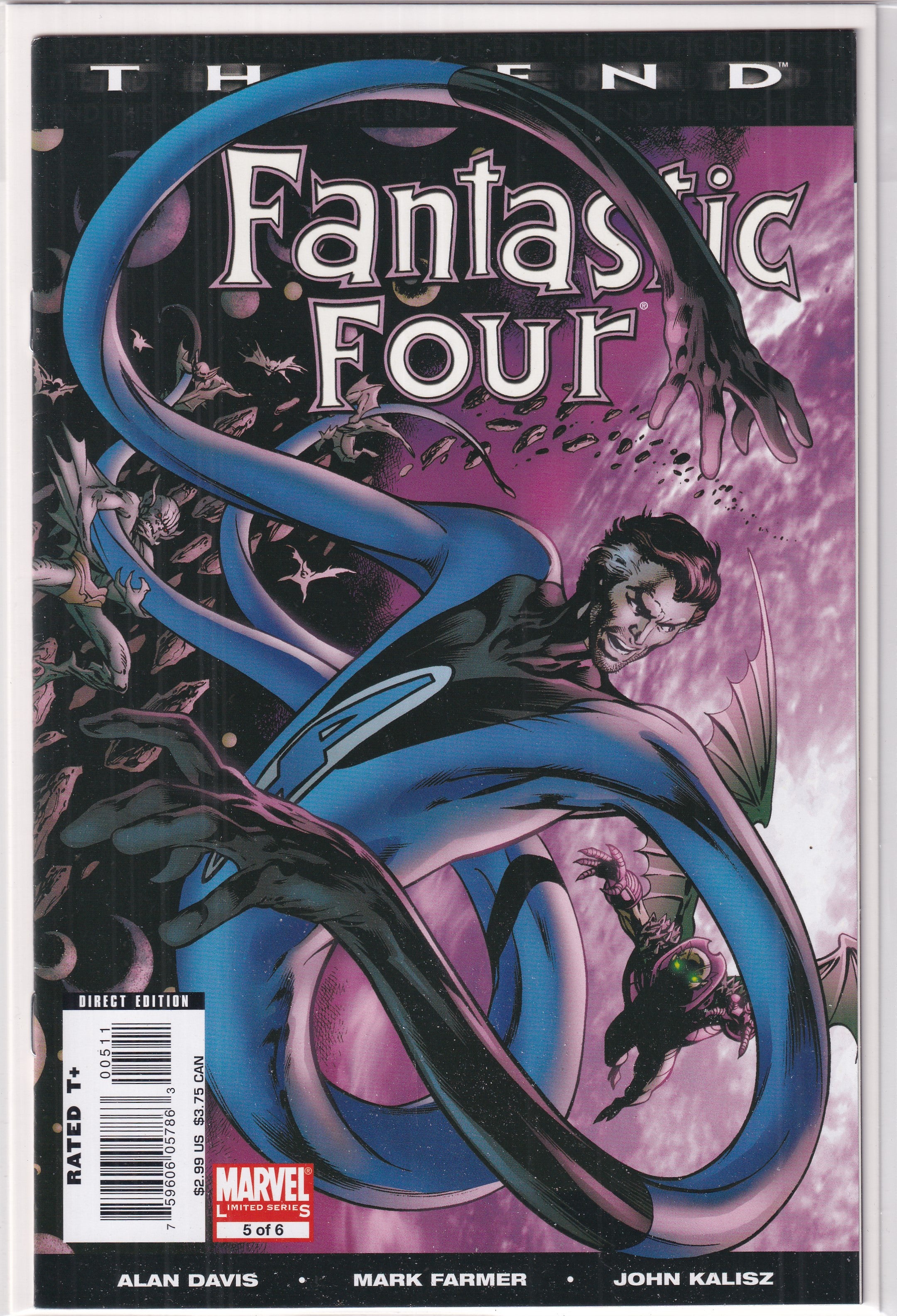 THE END FANTASTIC FOUR #5 - Slab City Comics 