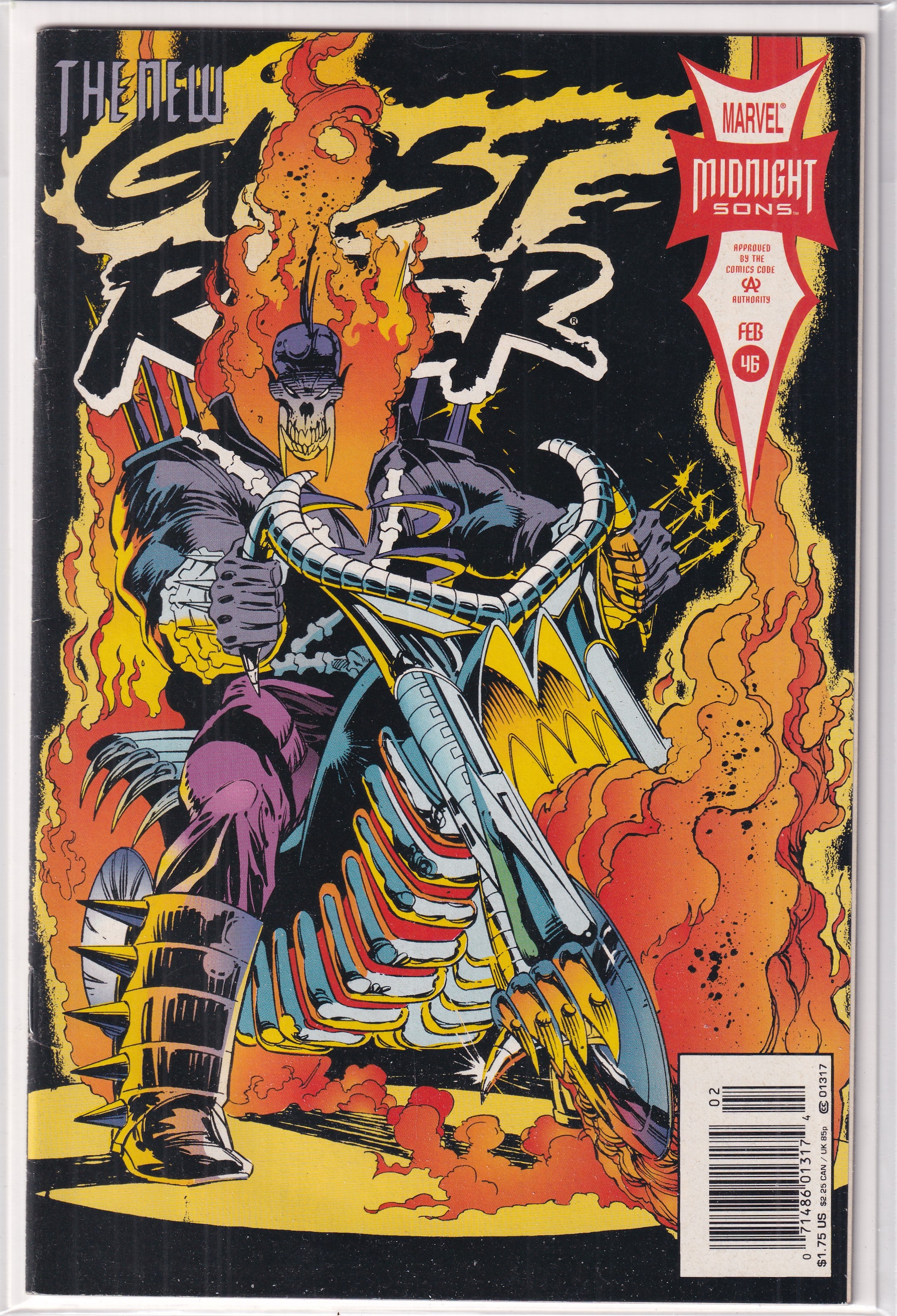 NEW GHOST RIDER MIGNIGHT SONS #46 - Slab City Comics 