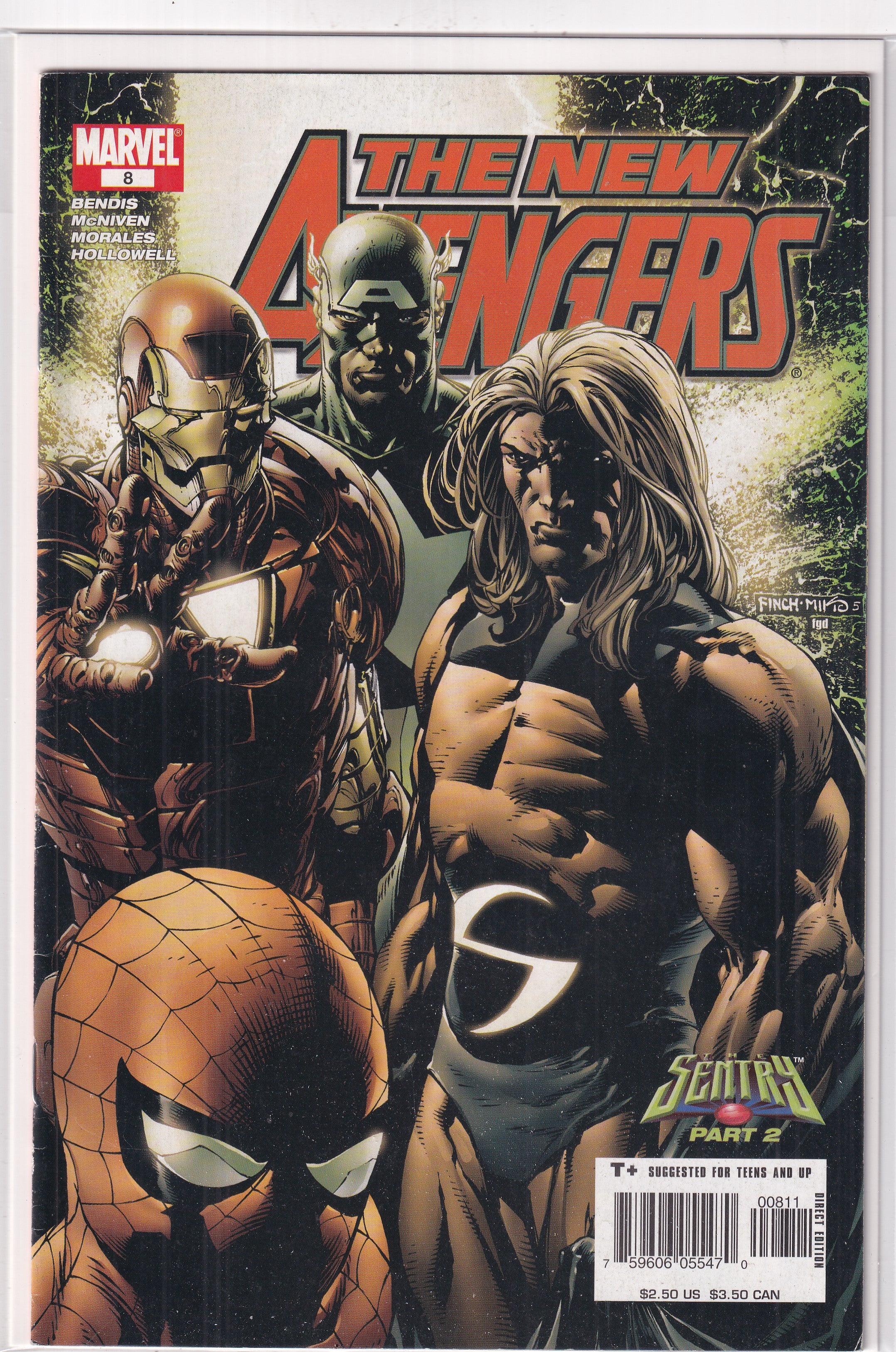 NEW AVENGERS #8 - Slab City Comics 