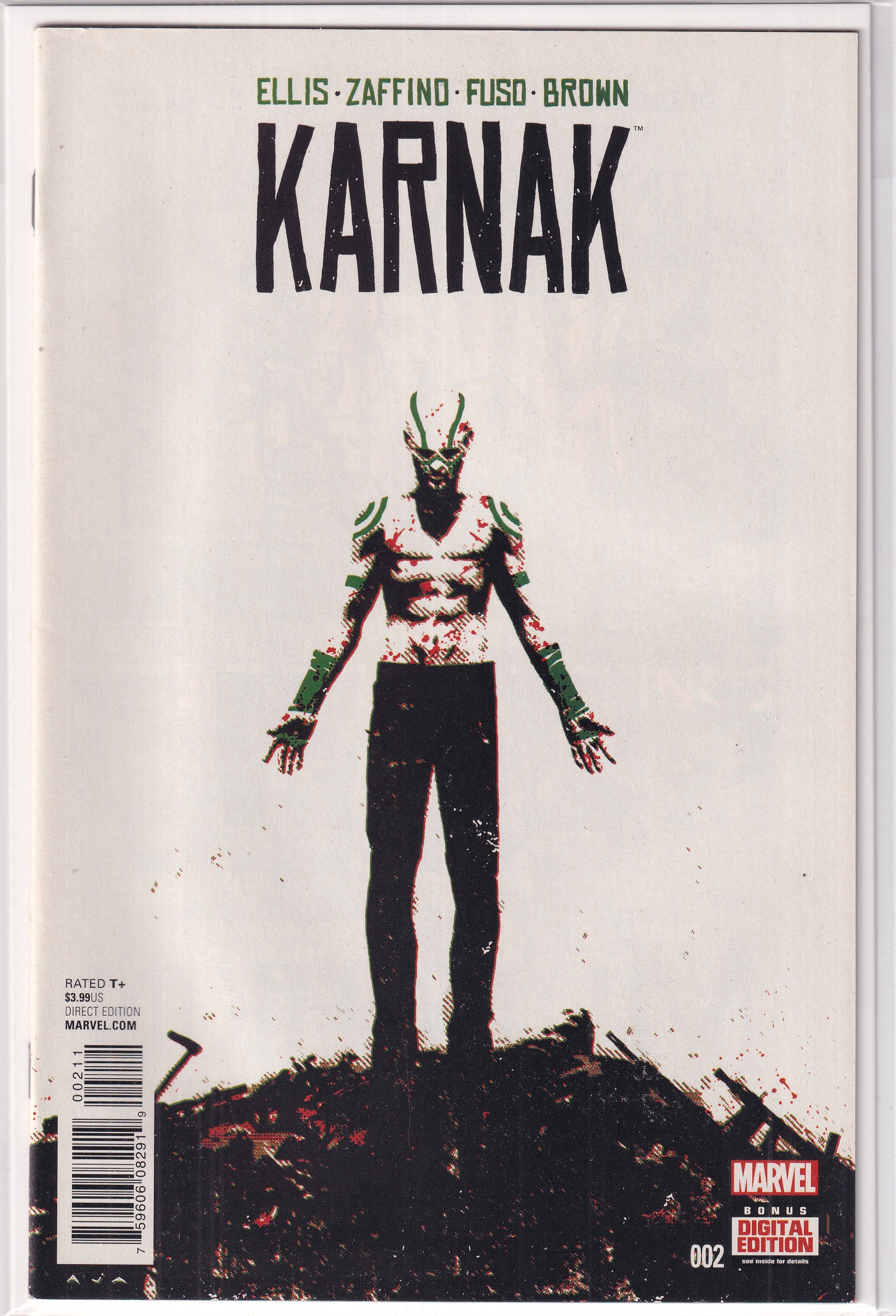 KARNAK #2 - Slab City Comics 