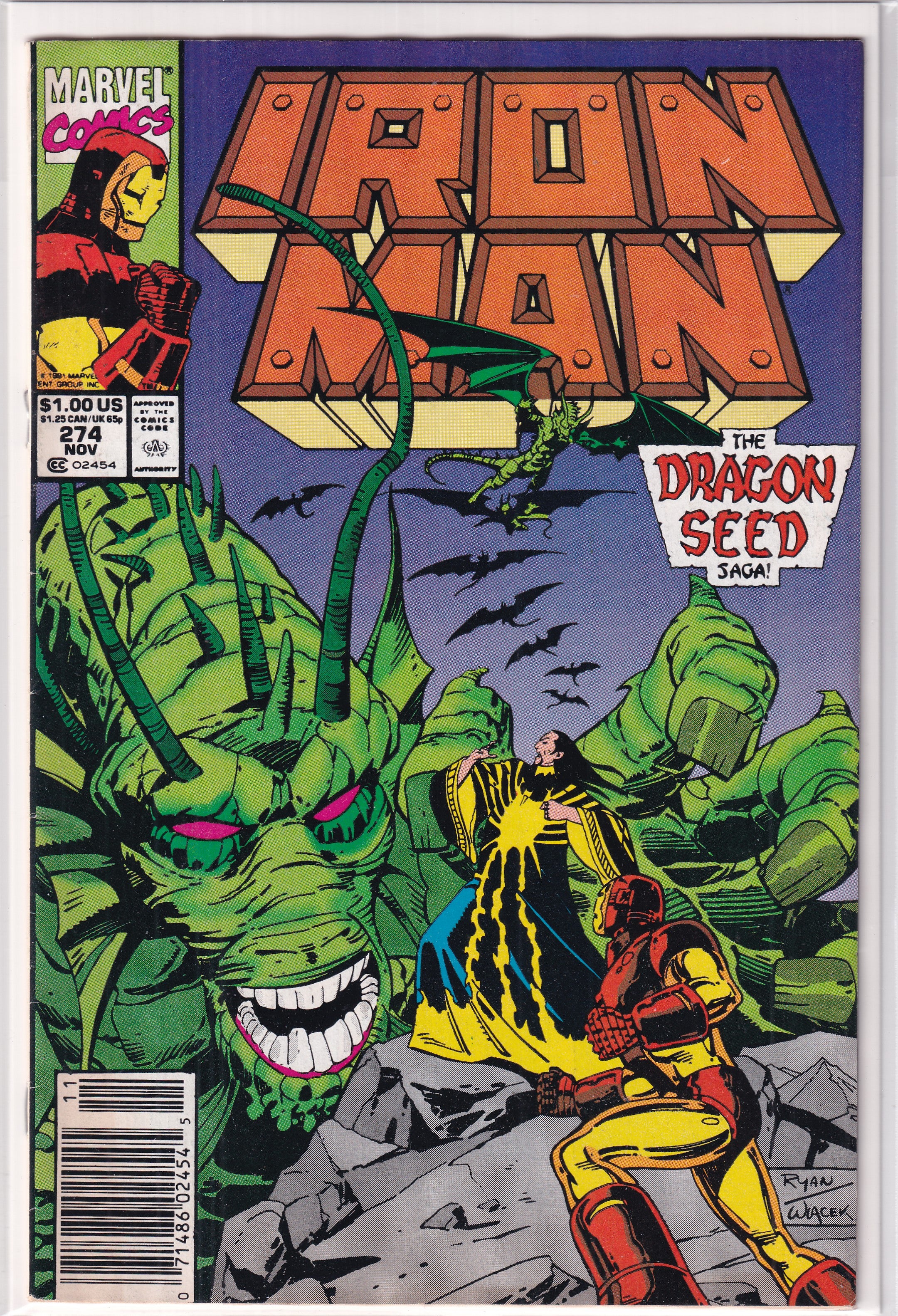 IRON MAN #274 - Slab City Comics 