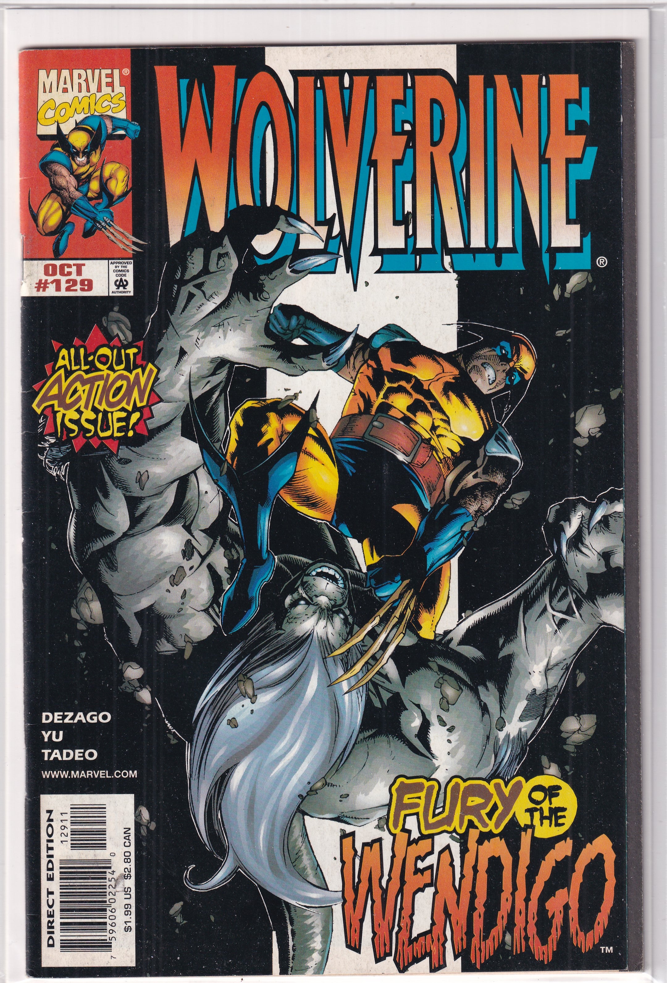 WOLVERINE #129 - Slab City Comics 