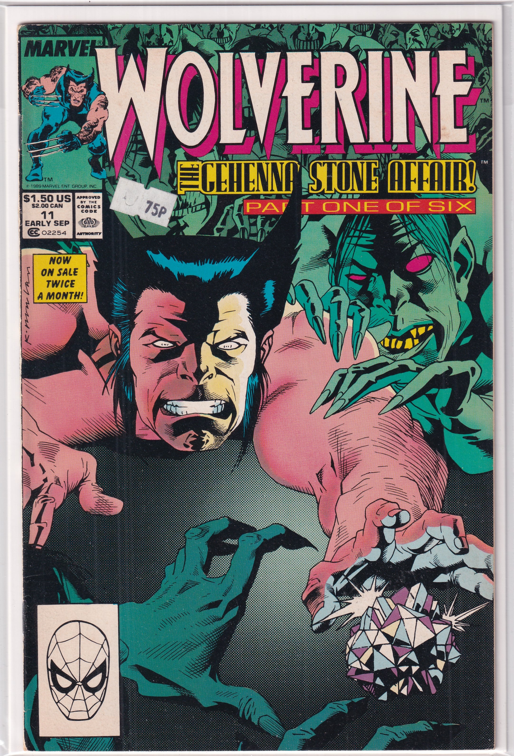 WOLVERINE GEHENNA STONE AFFAIR #11 - Slab City Comics 