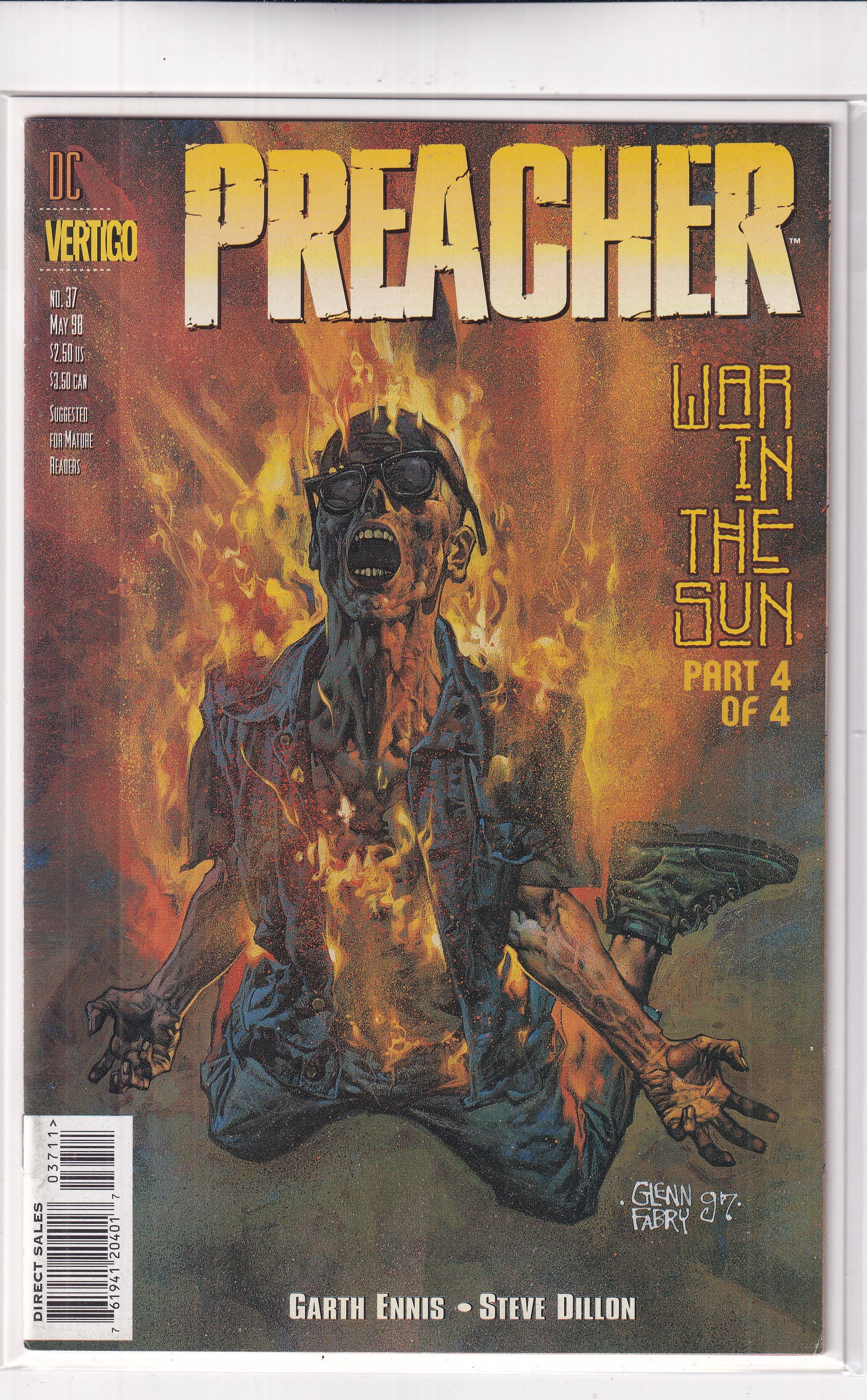 PREACHER #37 - Slab City Comics 