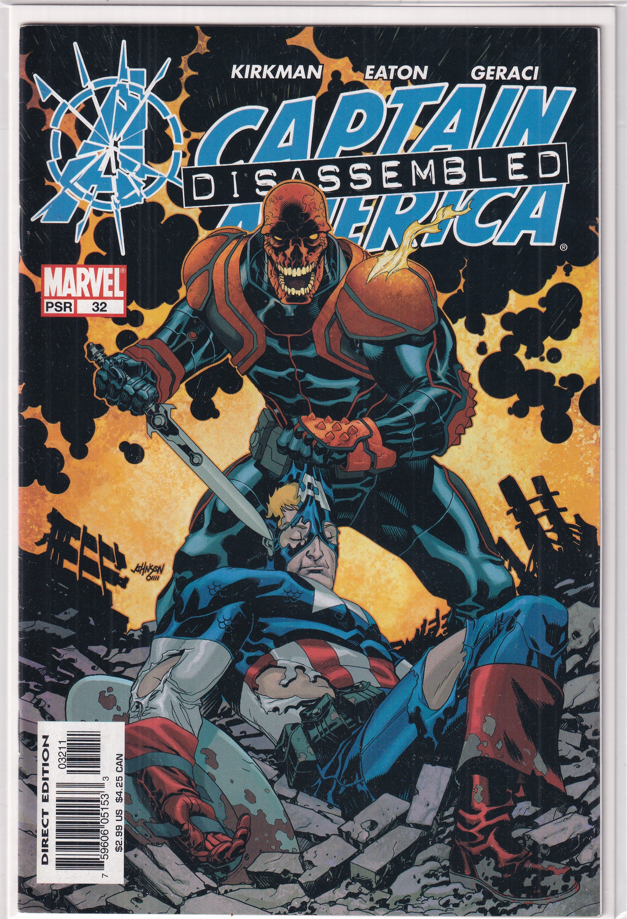 CAPTAIN AMERICA DISASSEMBLED #32 - Slab City Comics 